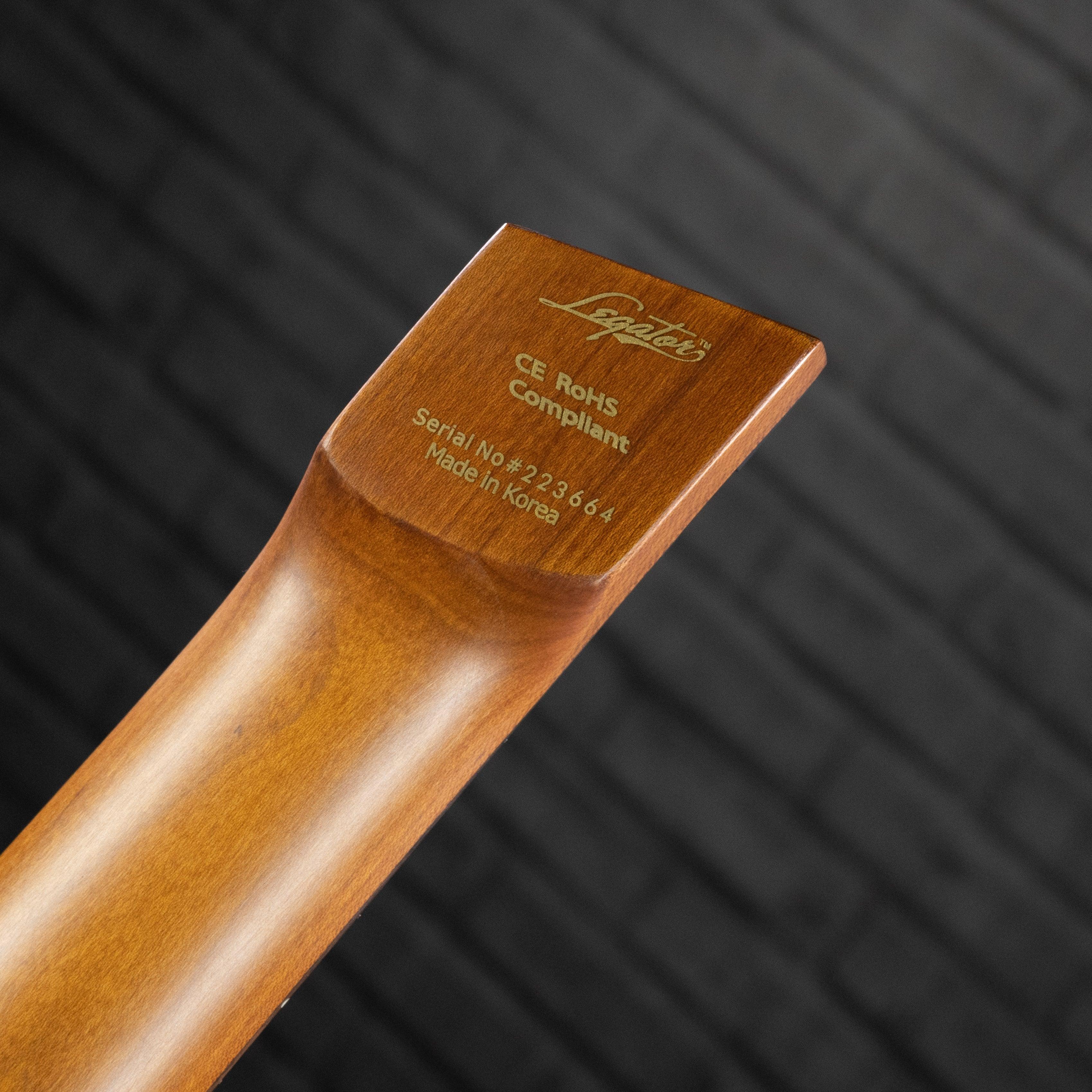 Legator Ghost G7FP 7-String Headless Multiscale Electric Guitar (SnowFall) - Impulse Music Co.