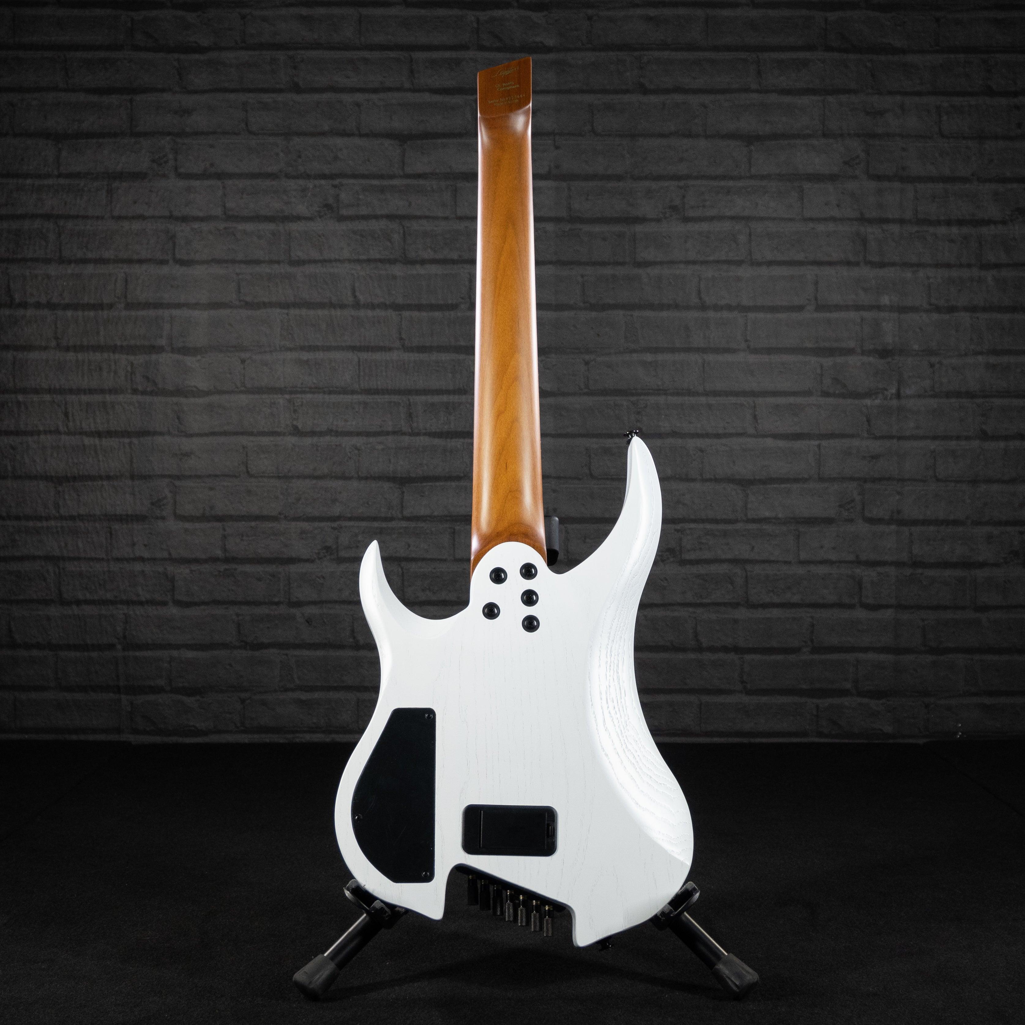 Legator Ghost G7FP 7-String Headless Multiscale Electric Guitar (SnowFall) - Impulse Music Co.