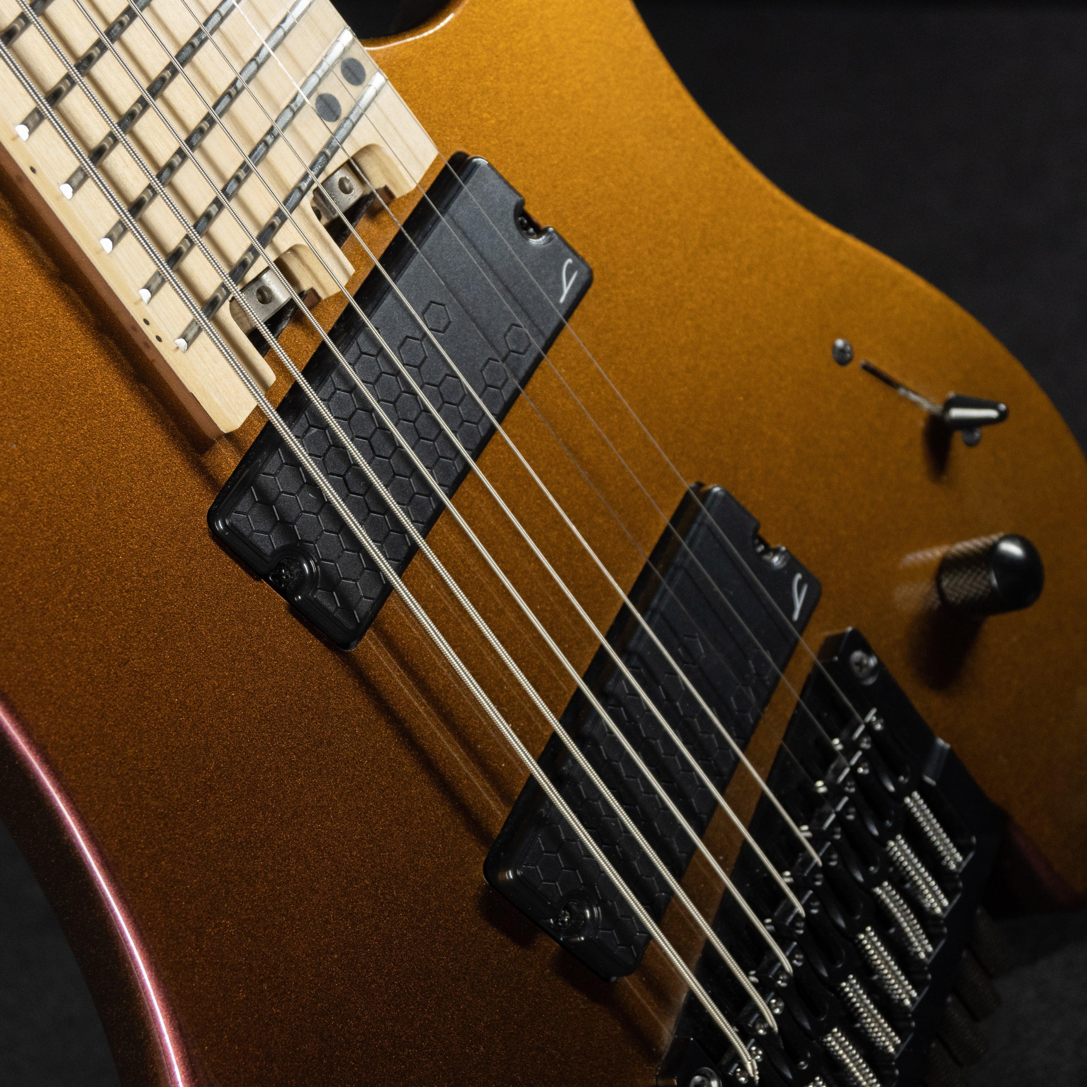 Legator Ghost G8FS 8-String Headless Multiscale Electric Guitar (Solar Eclipse) - Impulse Music Co.