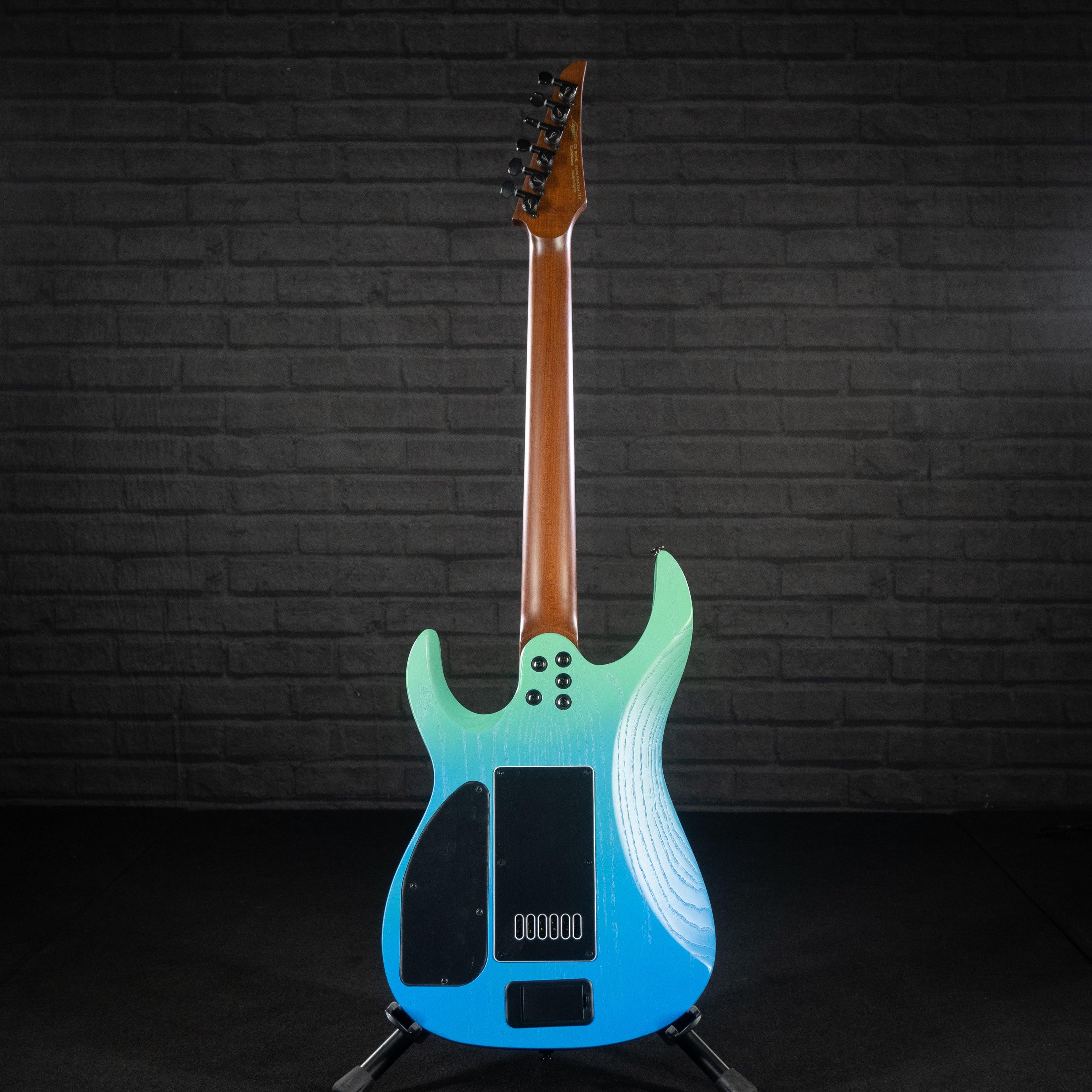 Legator Ninja N6EP 6-string Evertune Electric Guitar (Pacific Aqua) - Impulse Music Co.