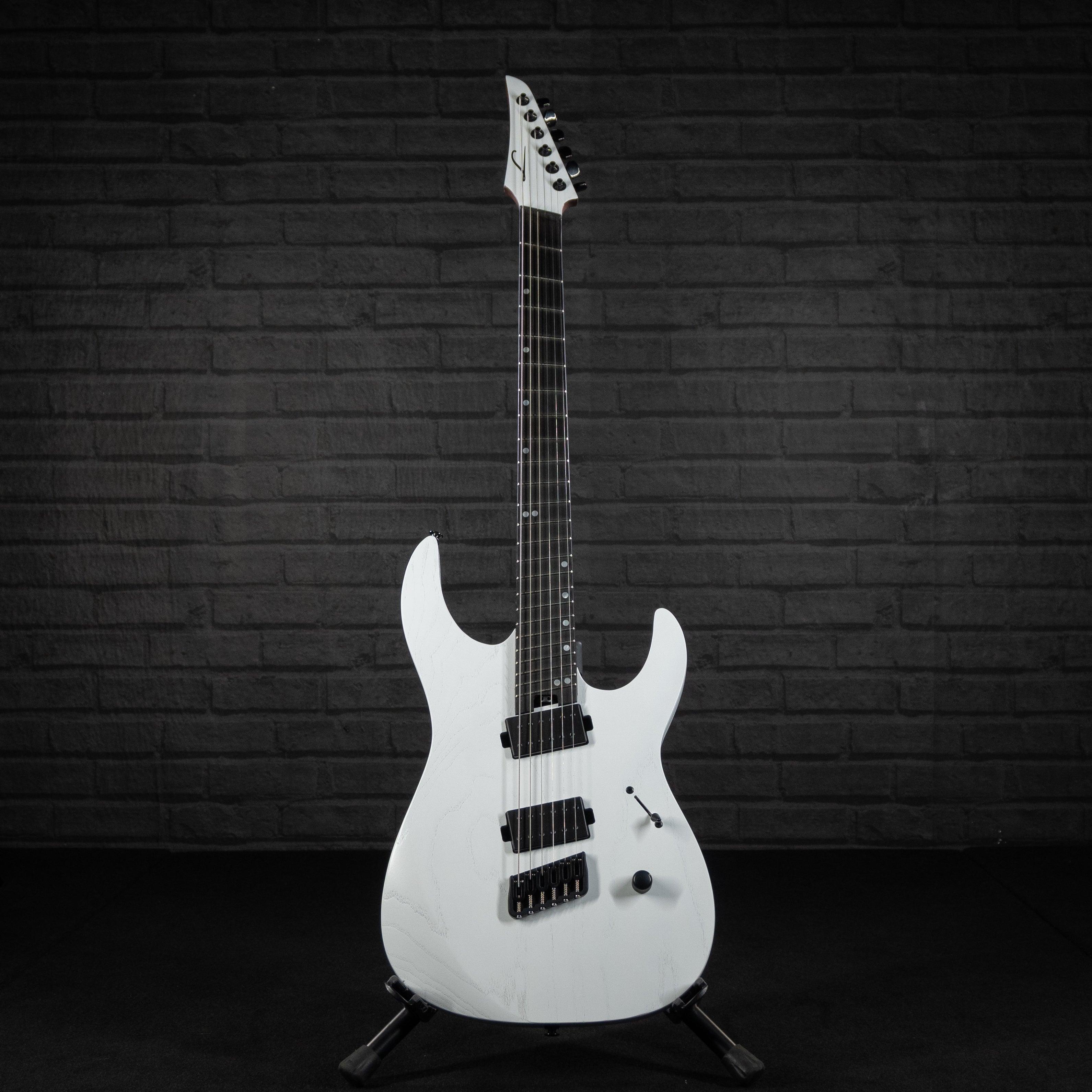 Legator Ninja N6FP 6-string Multiscale Electric Guitar (Snowfall) - Impulse Music Co.