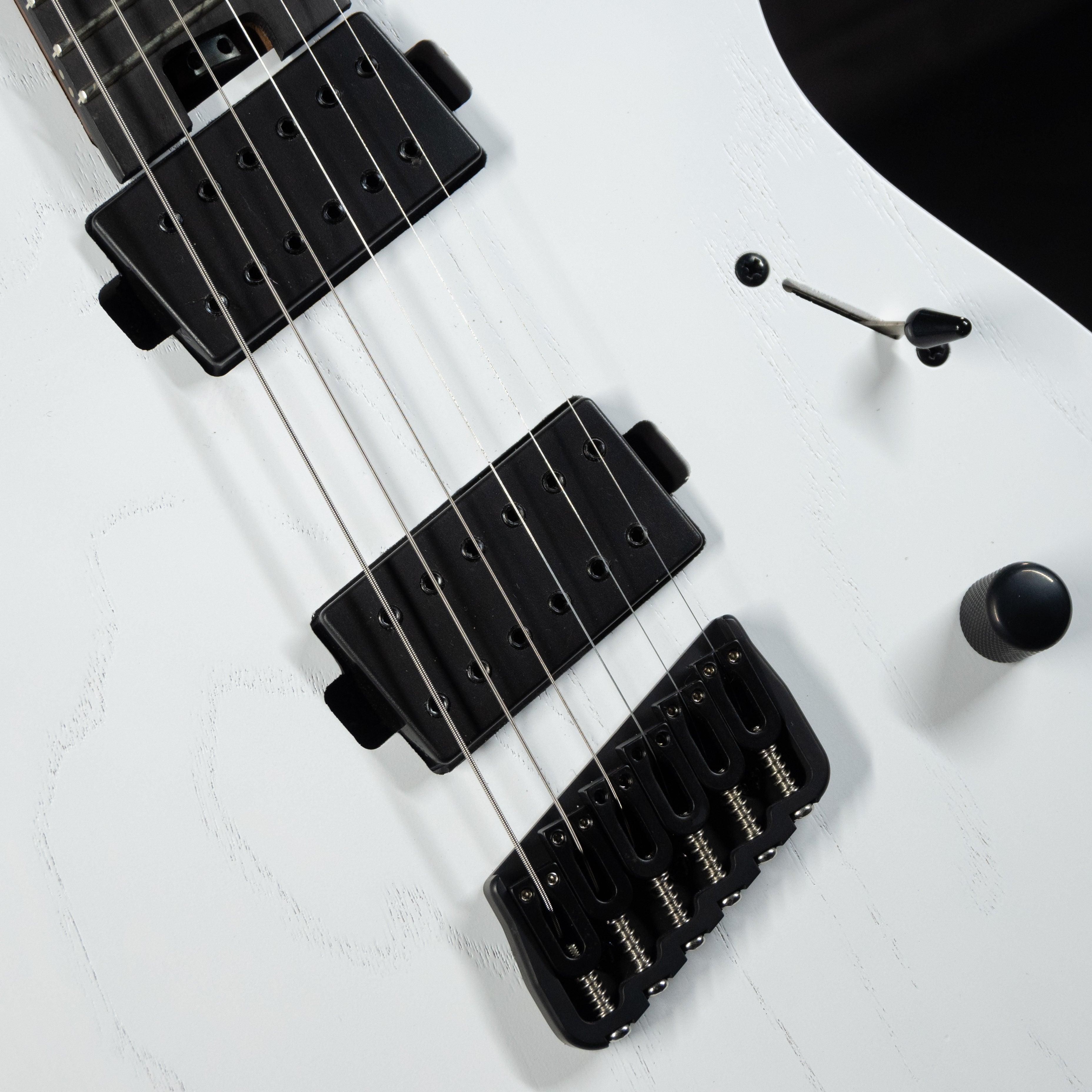 Legator Ninja N6FP 6-string Multiscale Electric Guitar (Snowfall) - Impulse Music Co.