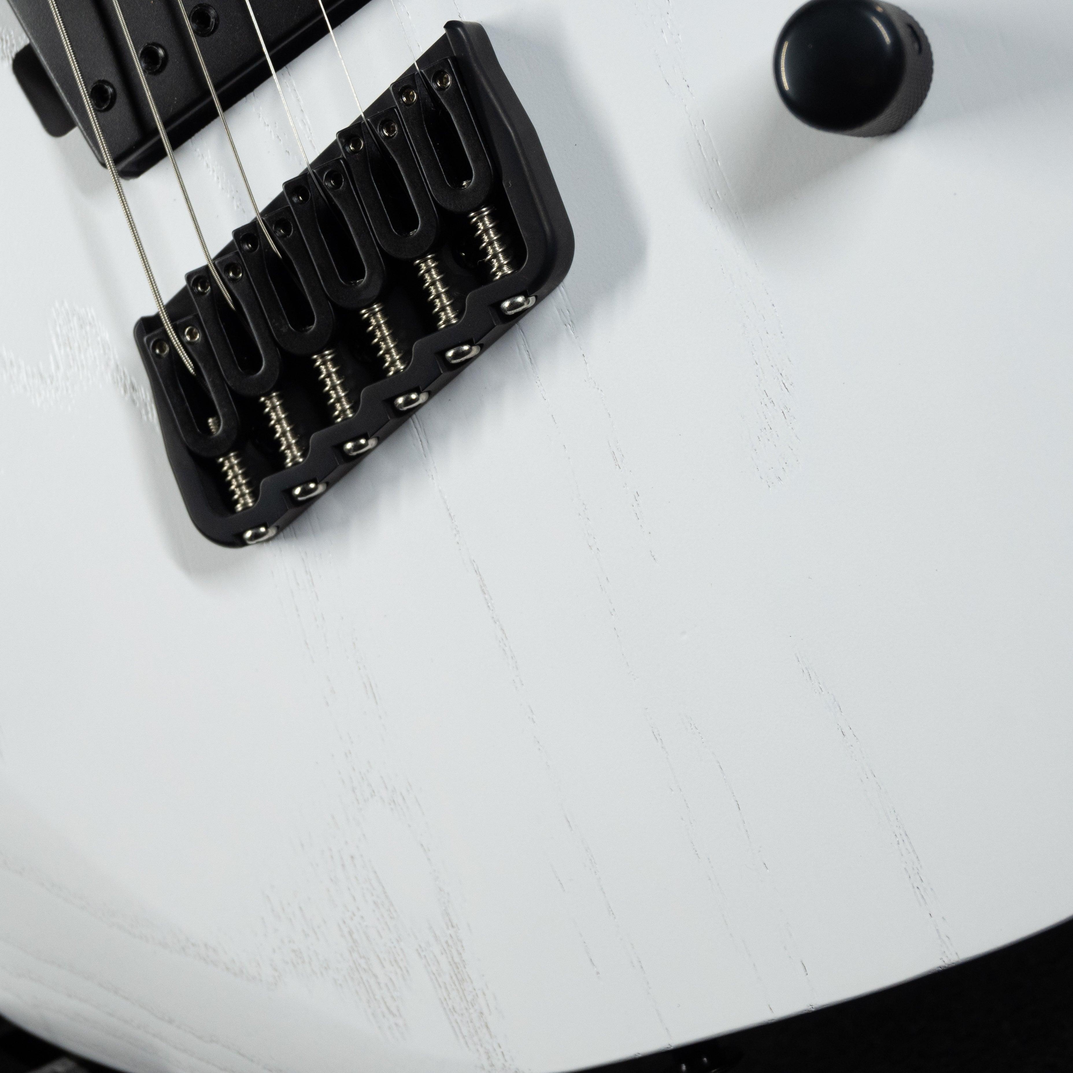 Legator Ninja N6FP 6-string Multiscale Electric Guitar (Snowfall) - Impulse Music Co.