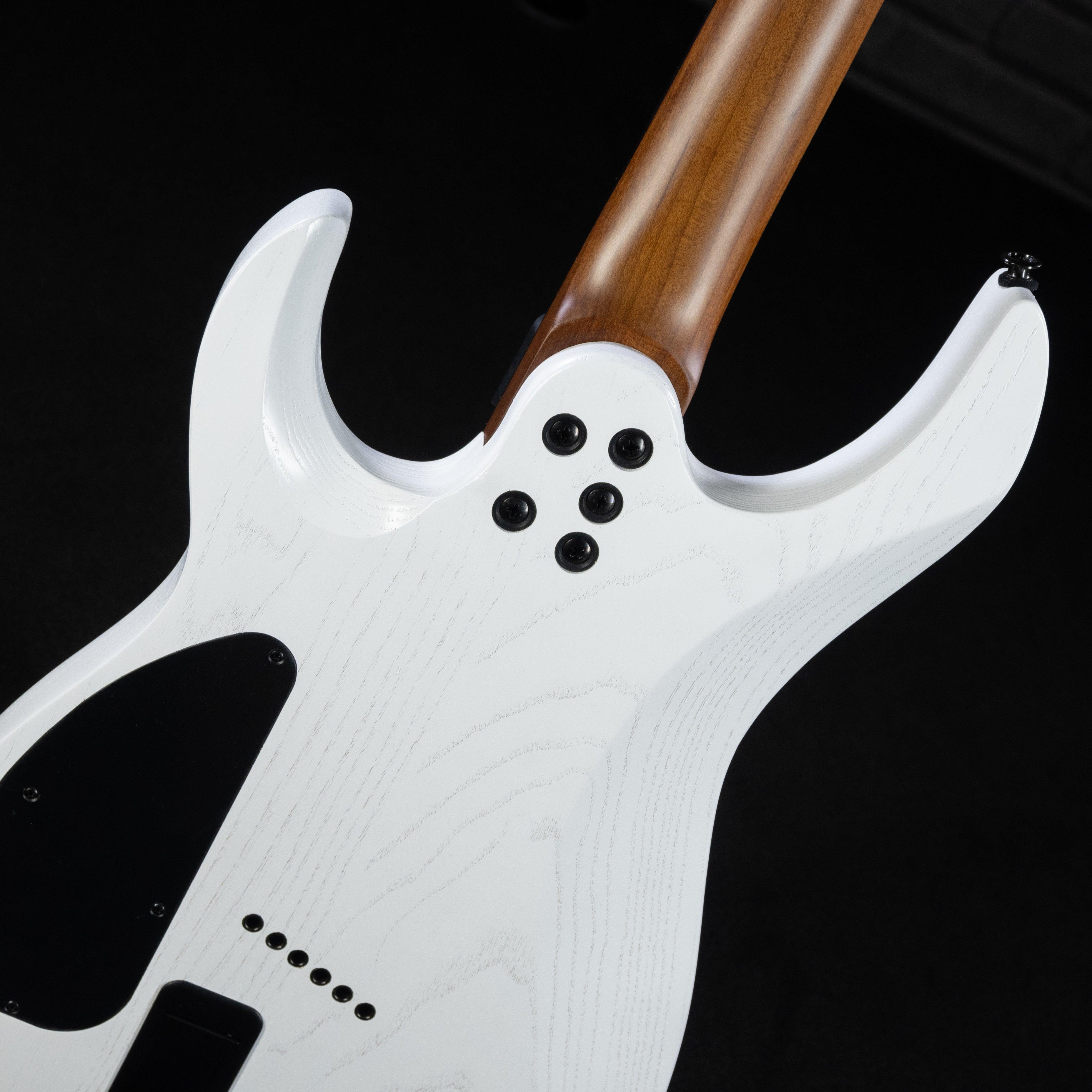 Legator Ninja N6FP 6-string Multiscale Electric Guitar (Snowfall) - Impulse Music Co.