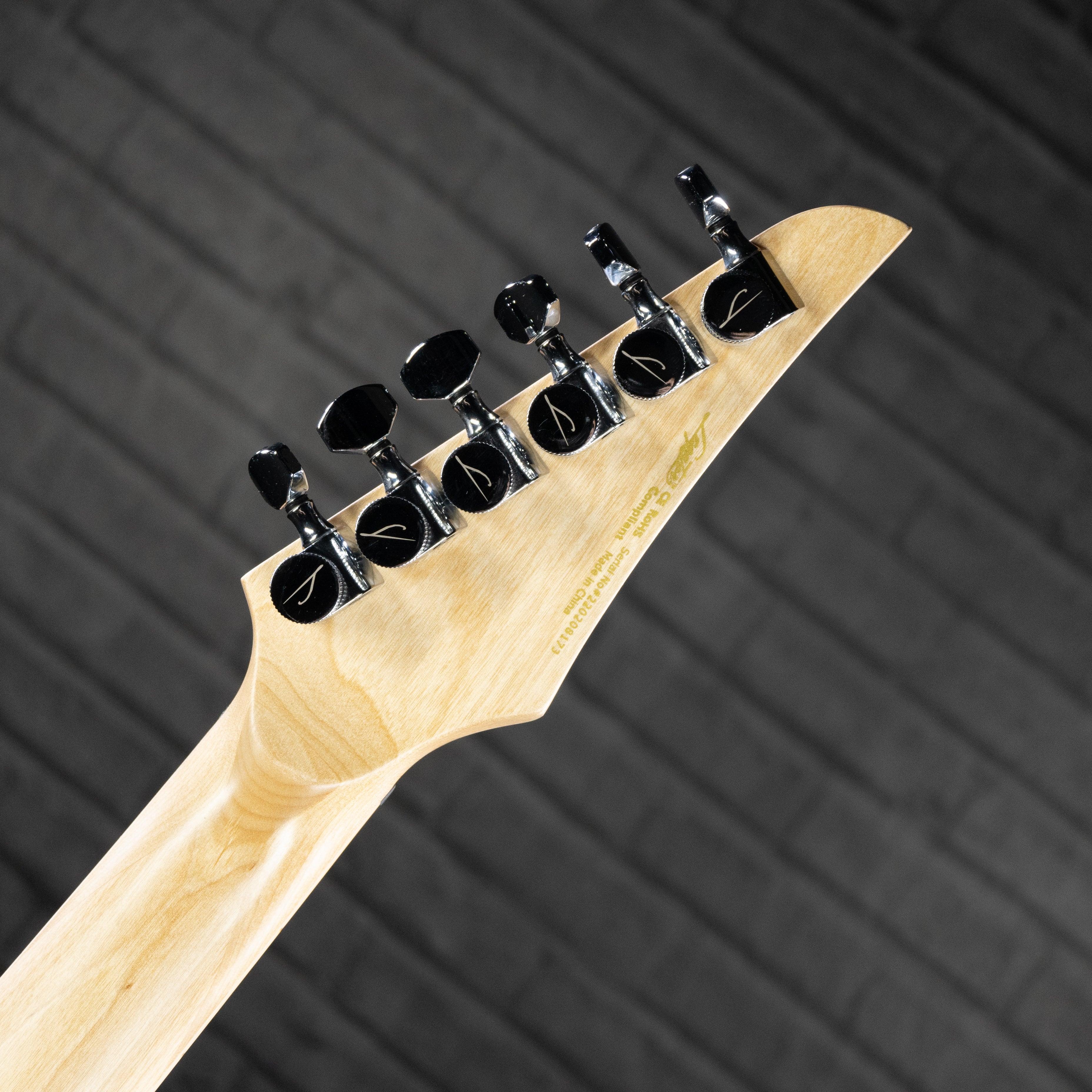 Legator Ninja N6FS 6-String Multiscale Electric Guitar (Solar Eclipse) - Impulse Music Co.