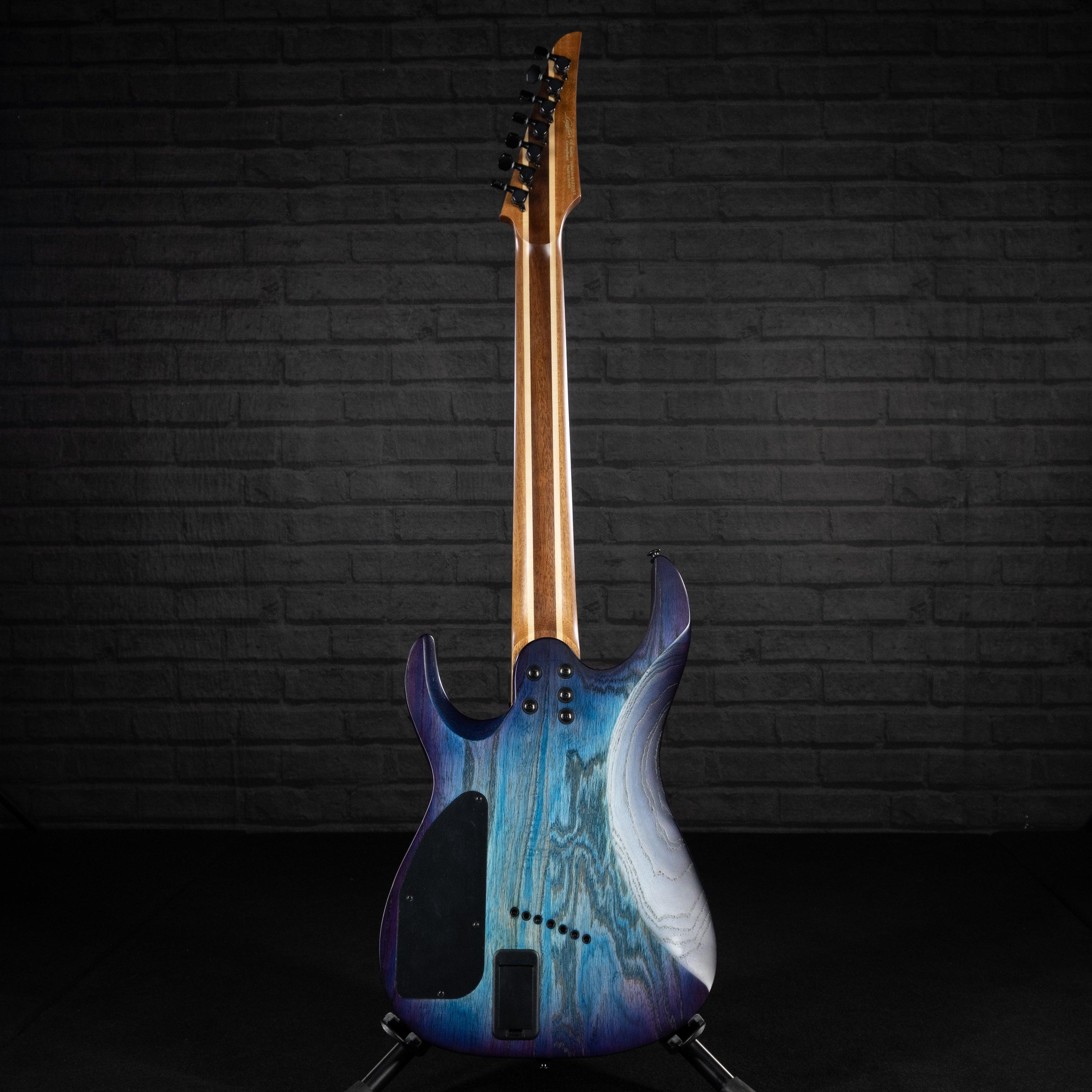 Legator Ninja N7FP 7-string Multiscale Electric Guitar (Cali Cobalt) - Impulse Music Co.