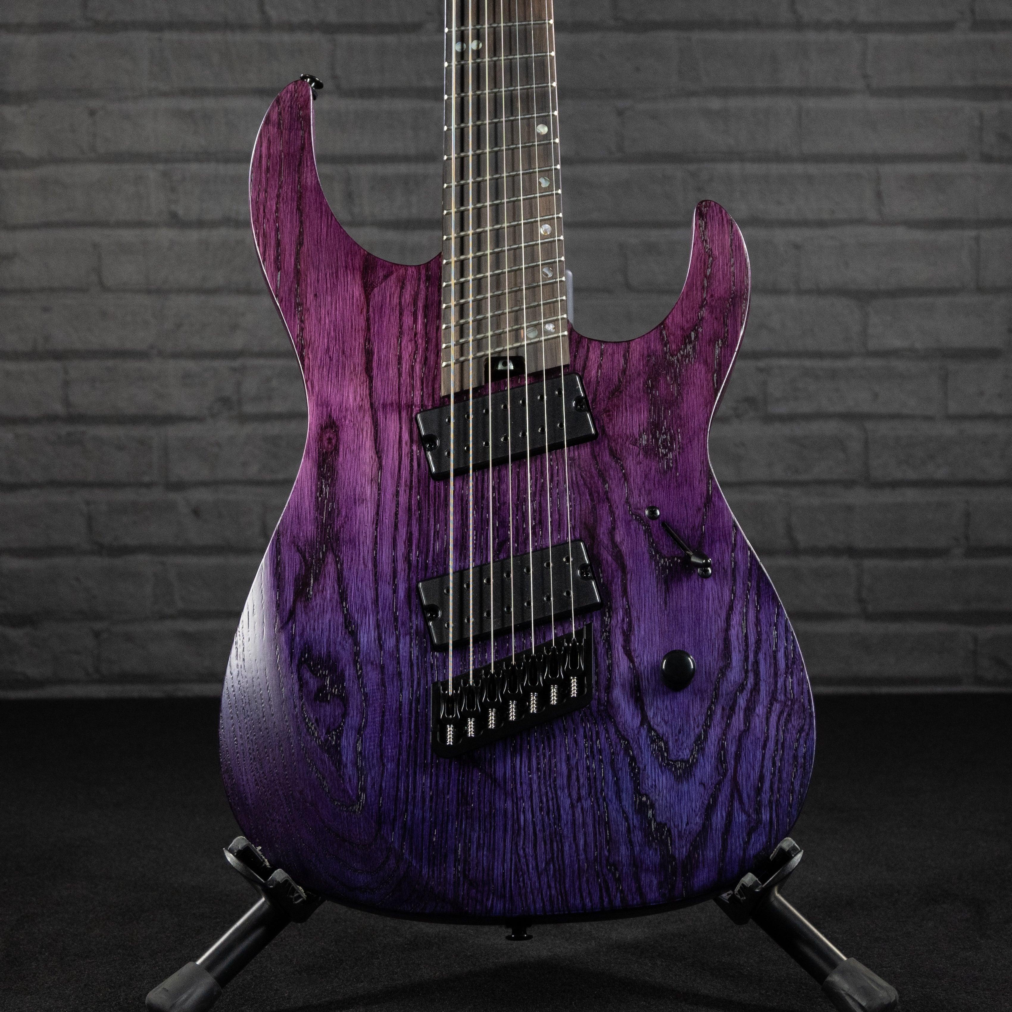Legator Ninja N7FP 7-string Multiscale Electric Guitar (Iris Fade) - Impulse Music Co.