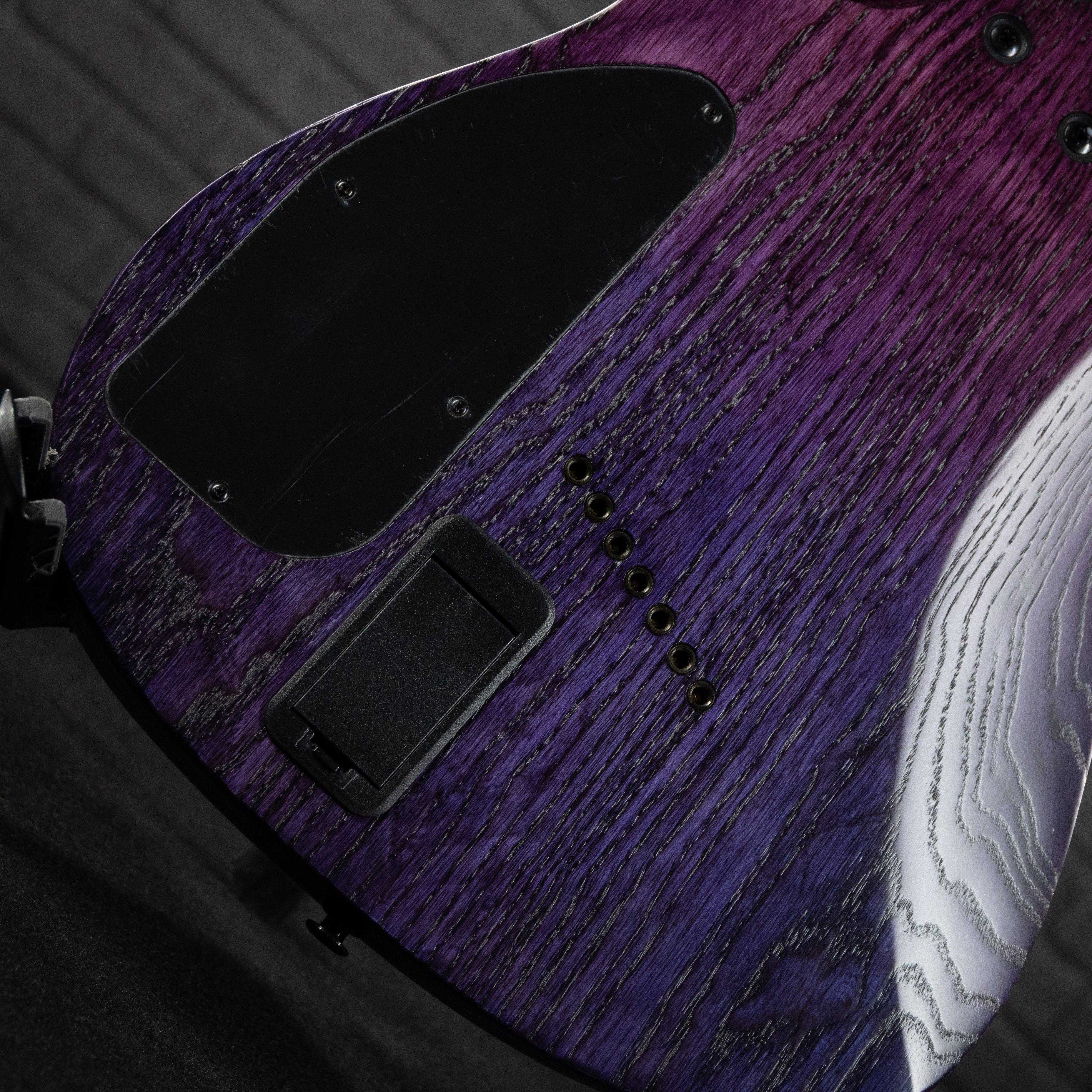 Legator Ninja N7FP 7-string Multiscale Electric Guitar (Iris Fade) - Impulse Music Co.