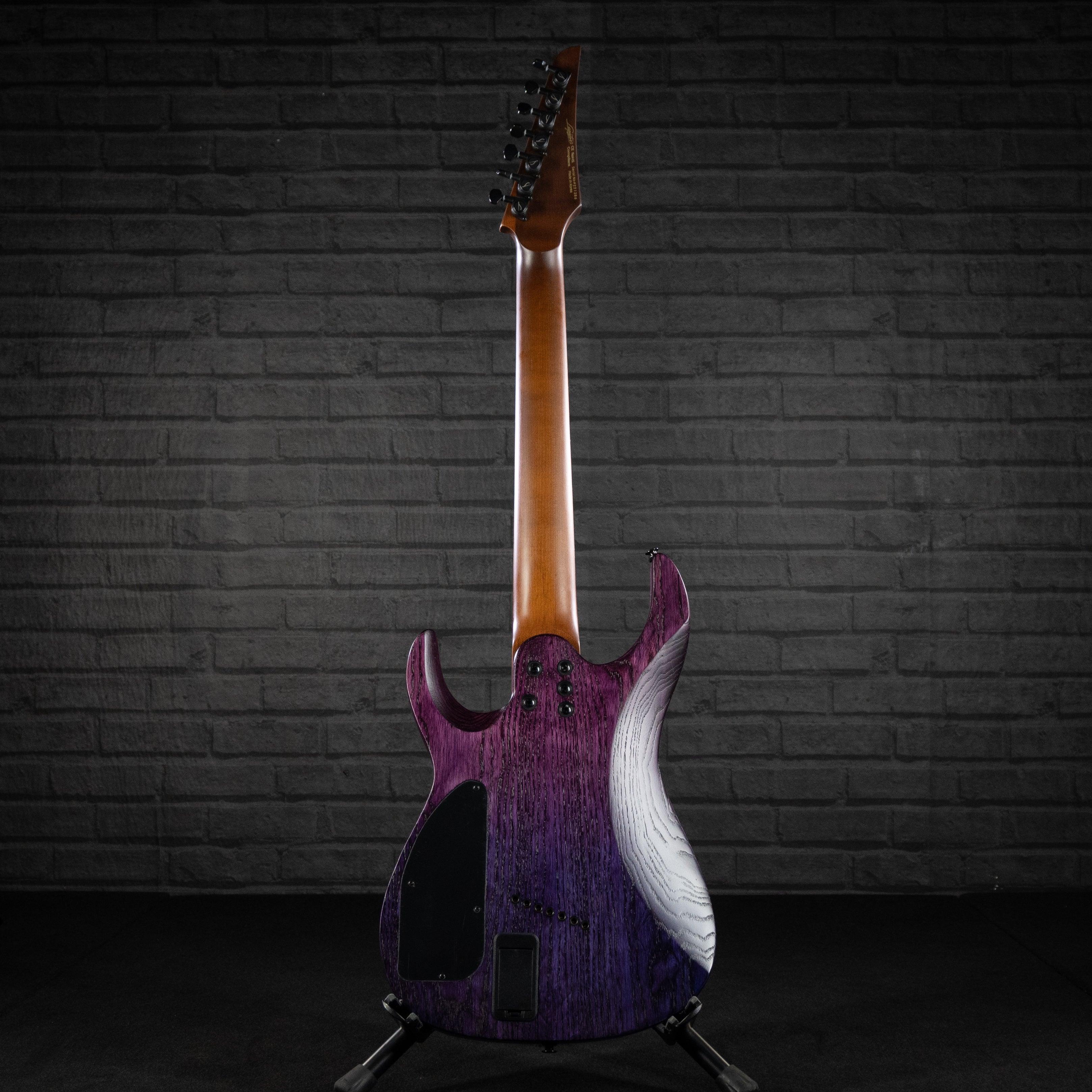 Legator Ninja N7FP 7-string Multiscale Electric Guitar (Iris Fade) - Impulse Music Co.
