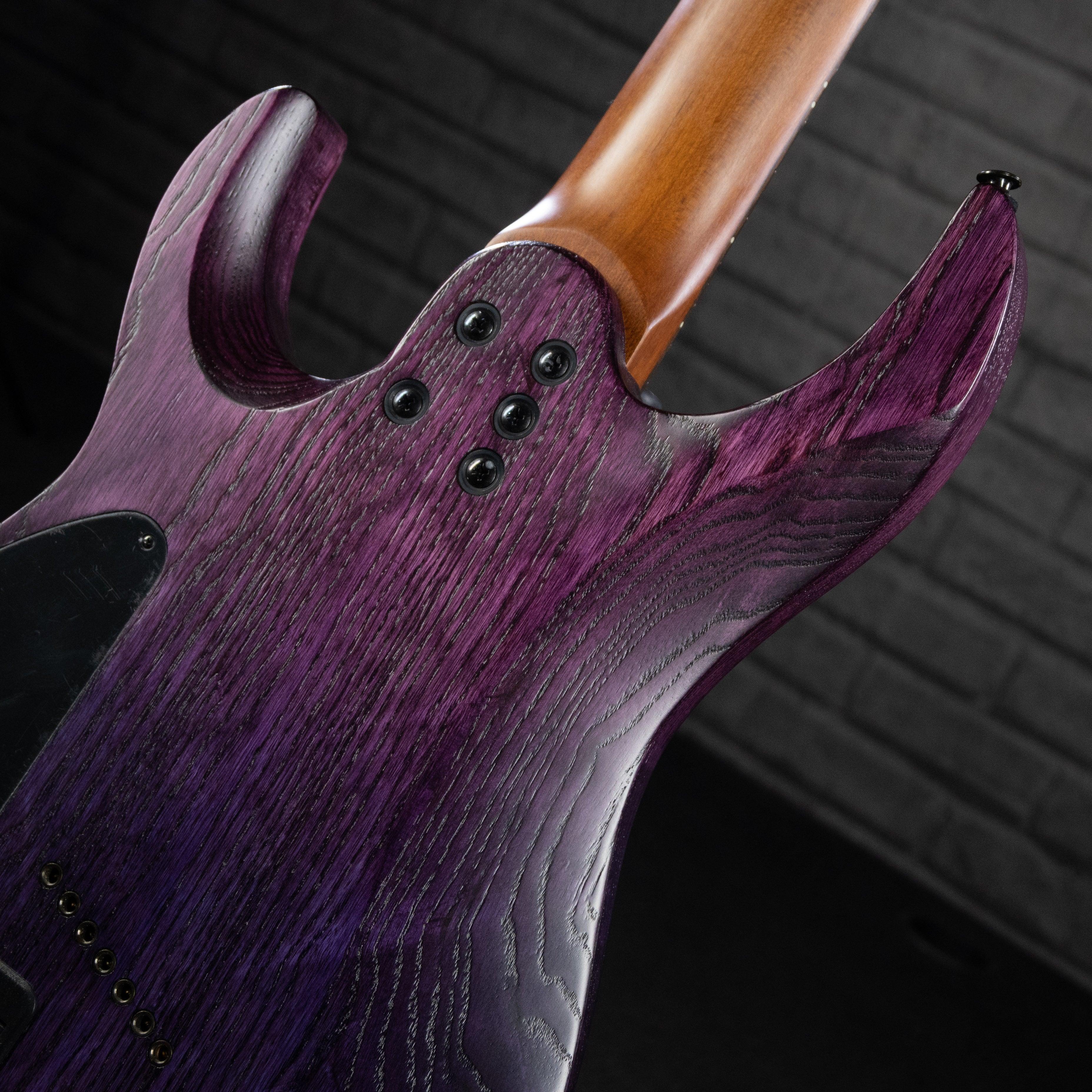 Legator Ninja N7FP 7-string Multiscale Electric Guitar (Iris Fade) - Impulse Music Co.