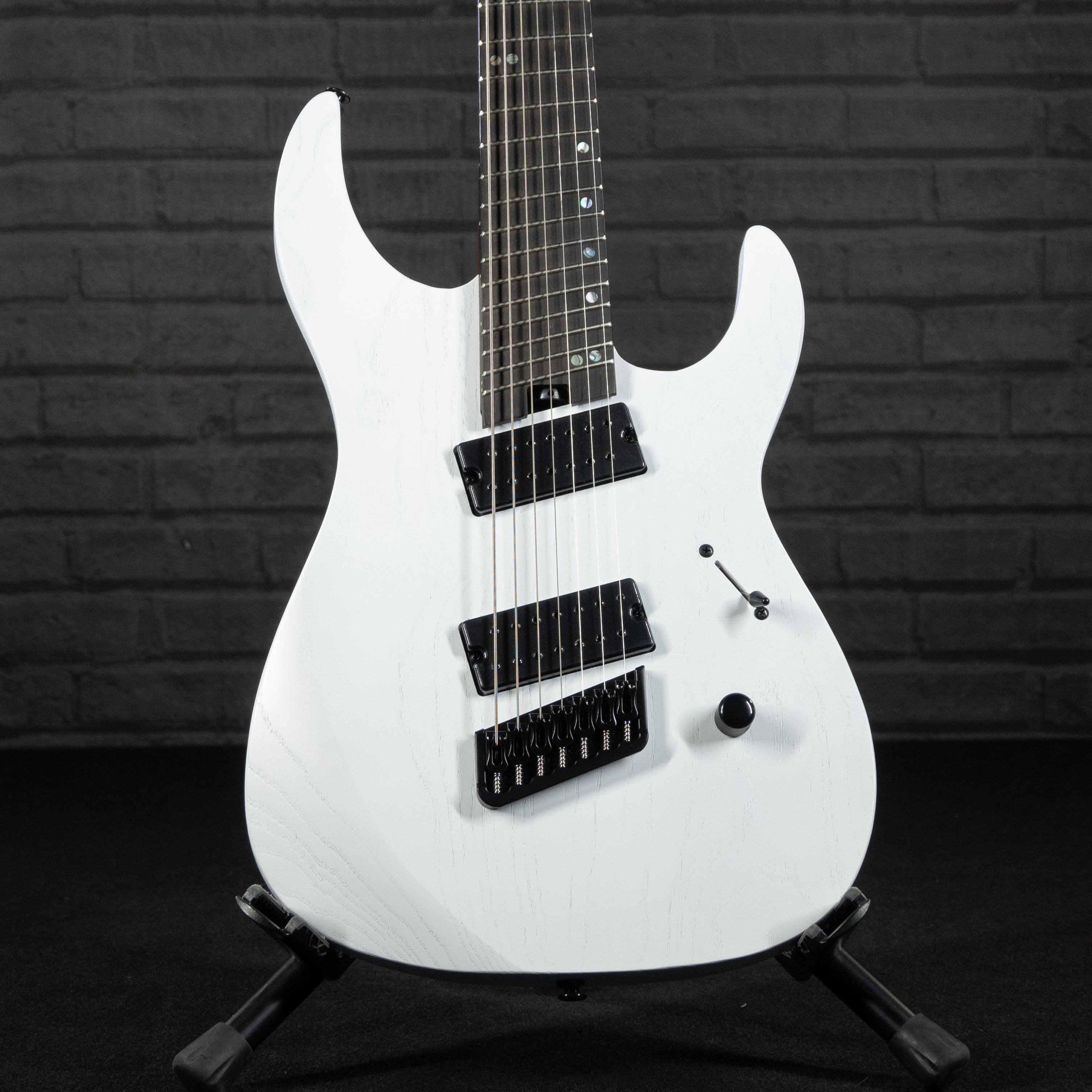 Legator Ninja N7FP 7-string Multiscale Electric Guitar (Snowfall) - Impulse Music Co.
