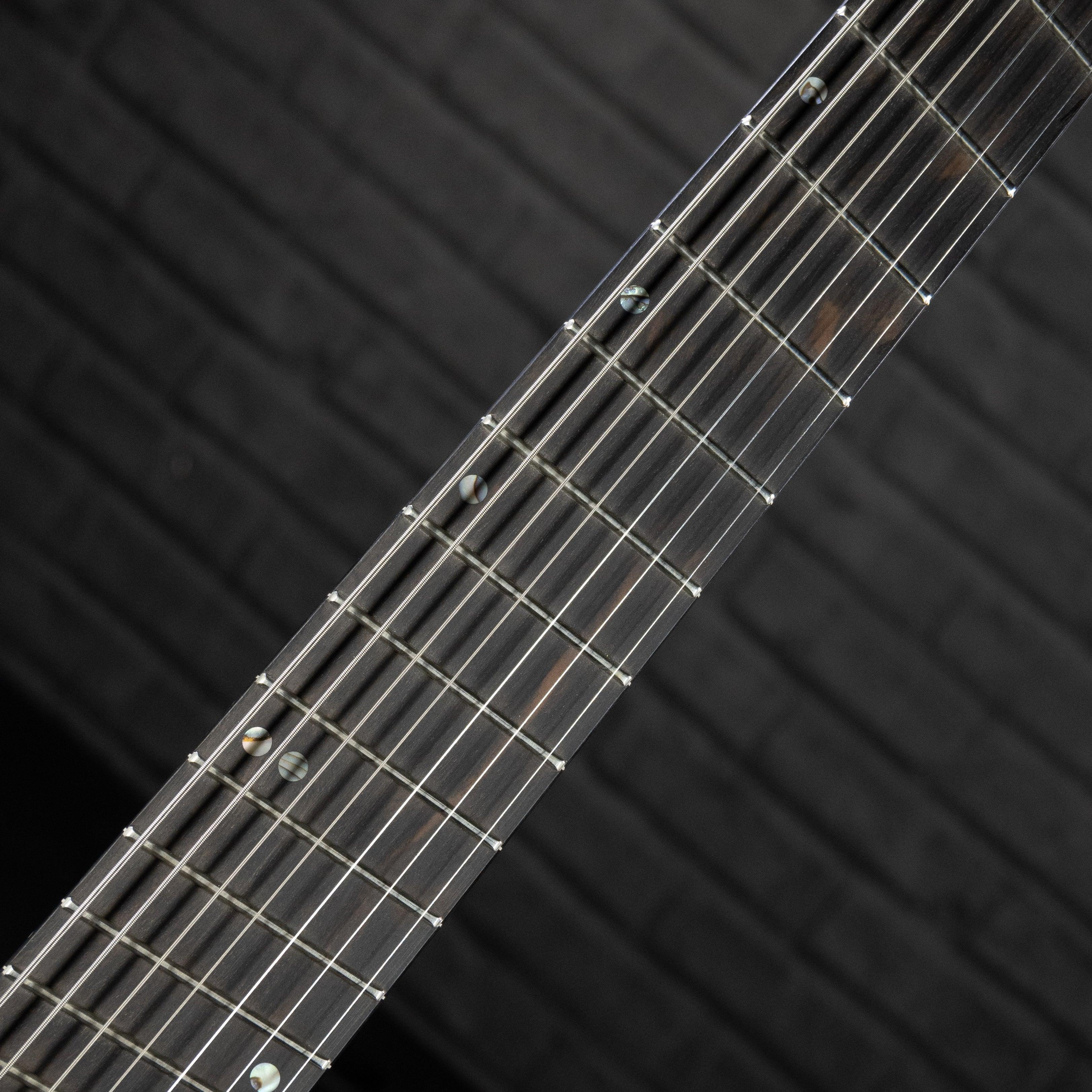 Legator Ninja N7FP 7-string Multiscale Electric Guitar (Snowfall) - Impulse Music Co.