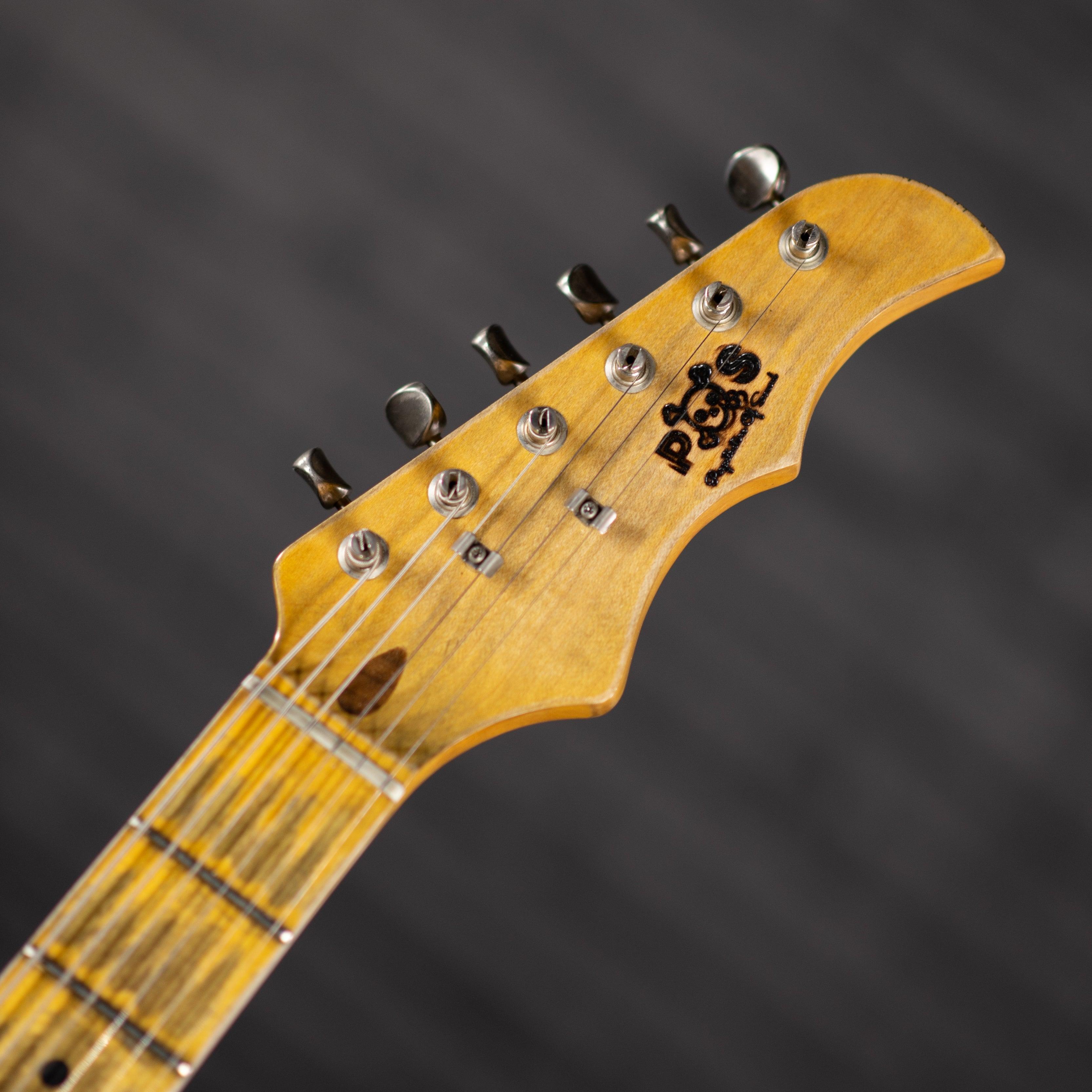 P.O.S. TGAR "Agent Orange" Relic #010 Custom Electric Guitar - Impulse Music Co.