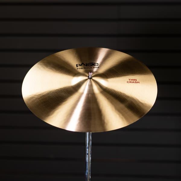Paiste Formula 602 Thin Crash 16" - Impulse Music Co.