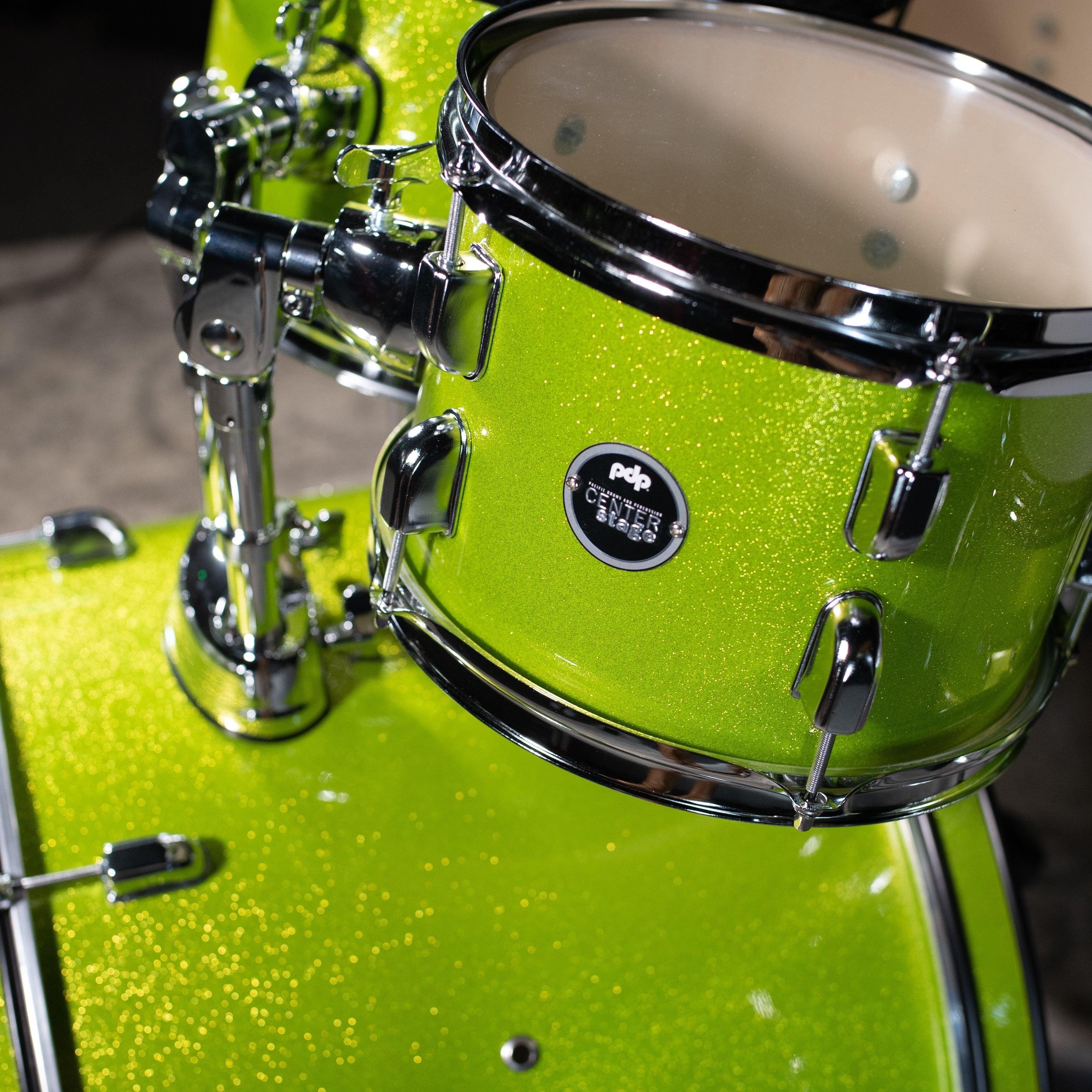 PDP Center Stage Complete Kit Electric Green - Impulse Music Co.