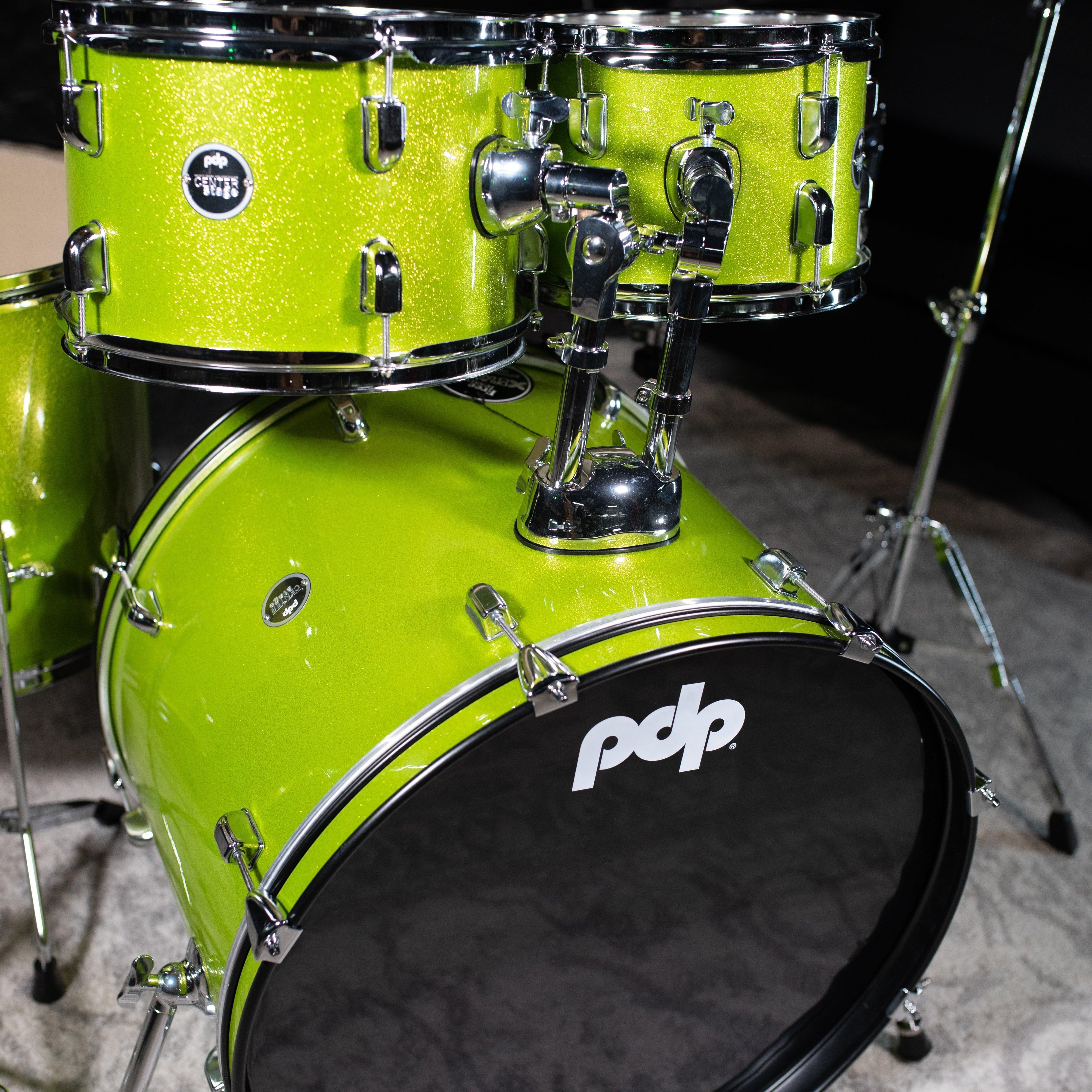 PDP Center Stage Complete Kit Electric Green - Impulse Music Co.