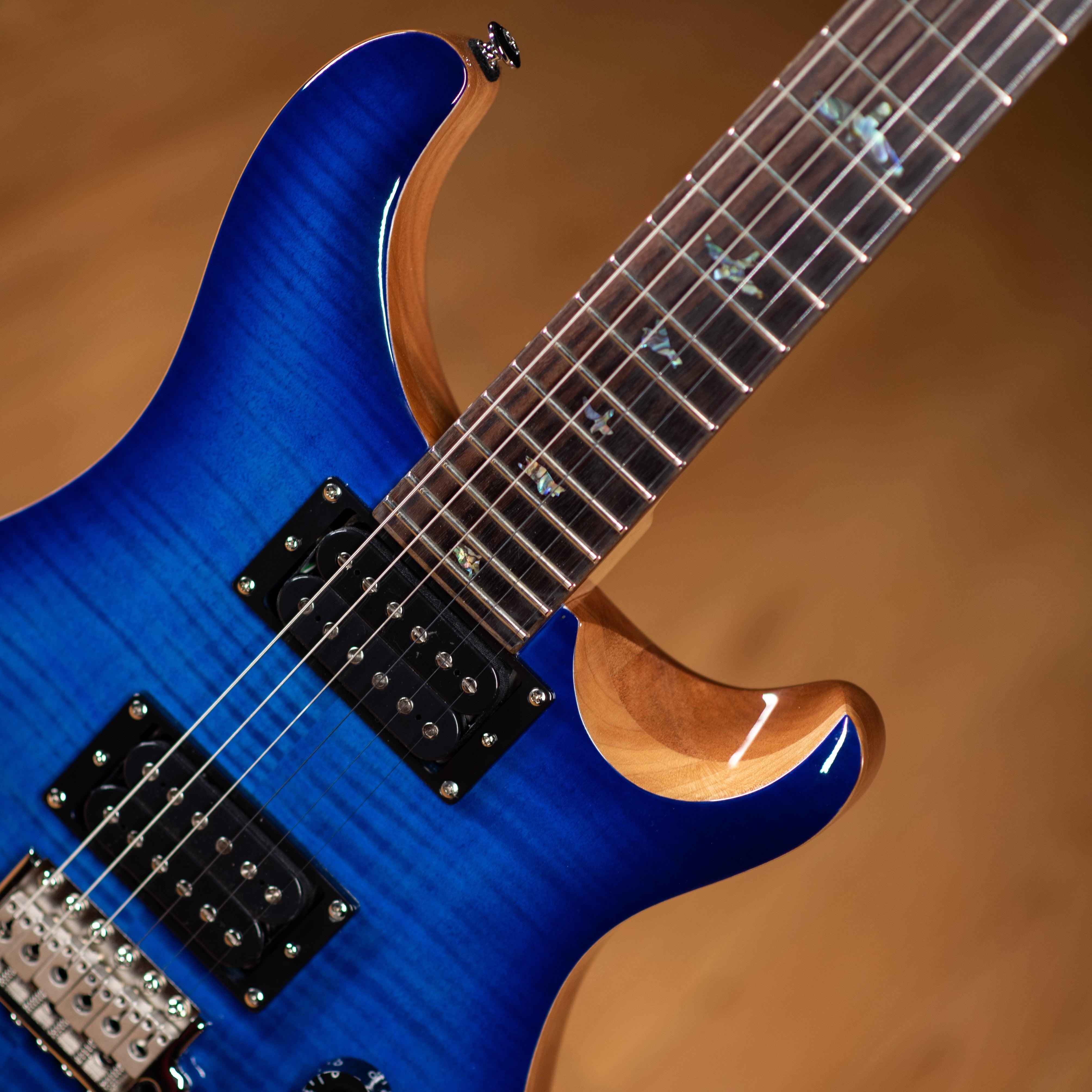 PRS 35th Anniversary SE Custom 24 Faded Blue Burst - Impulse Music Co.