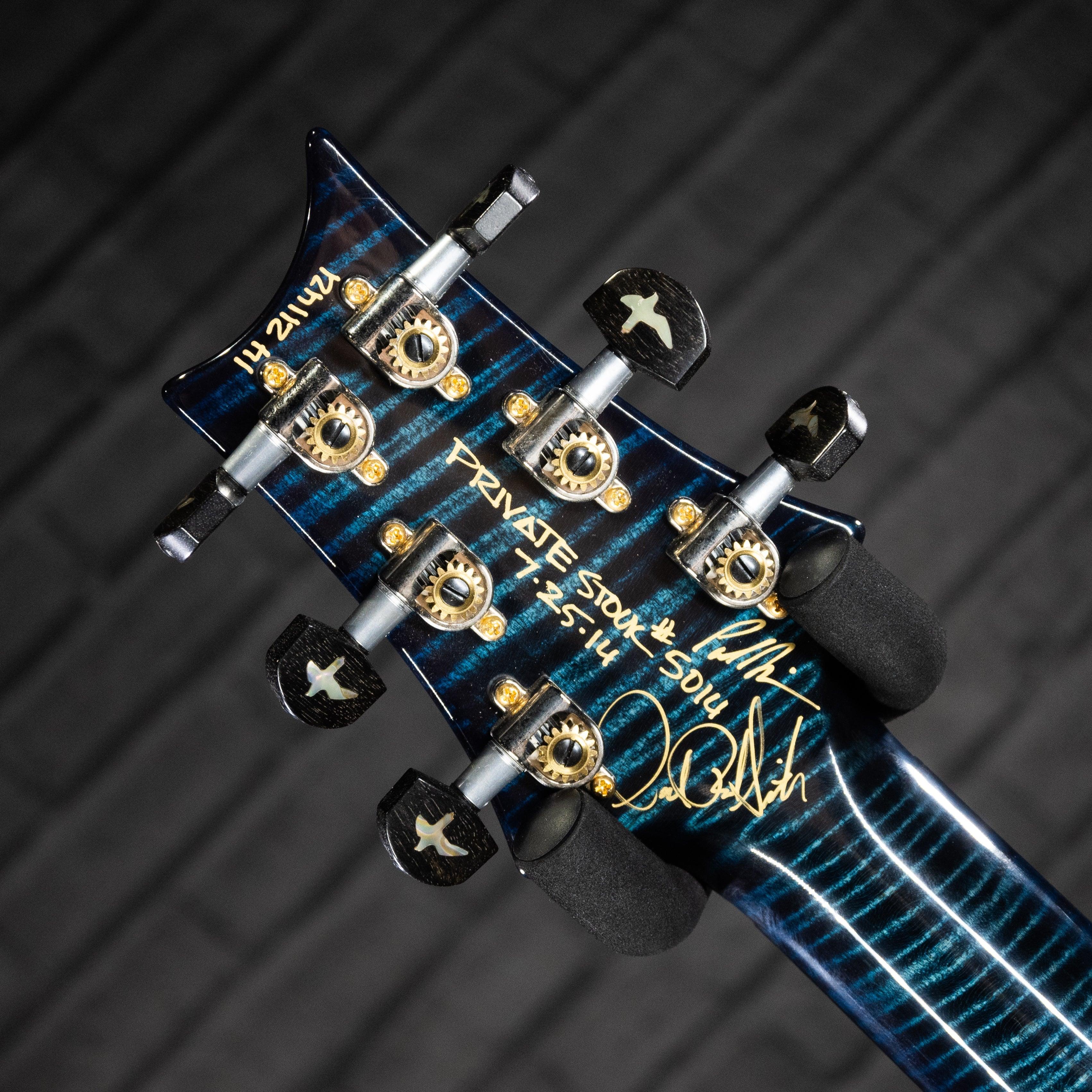 PRS Private Stock Violin II (#5014) Blue Tourmaline Smoked Burst - Impulse Music Co.