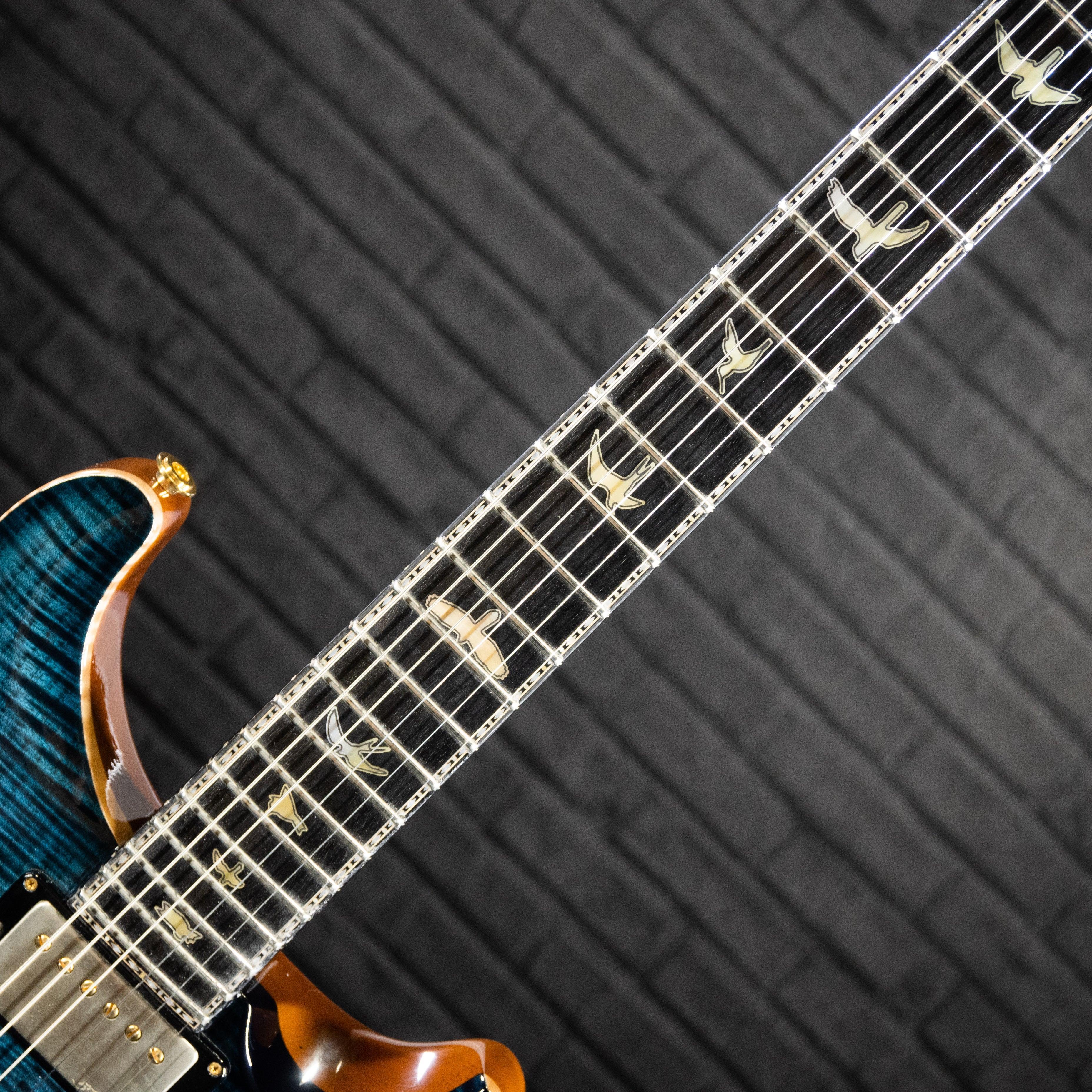 PRS Private Stock Violin II (#5014) Blue Tourmaline Smoked Burst - Impulse Music Co.