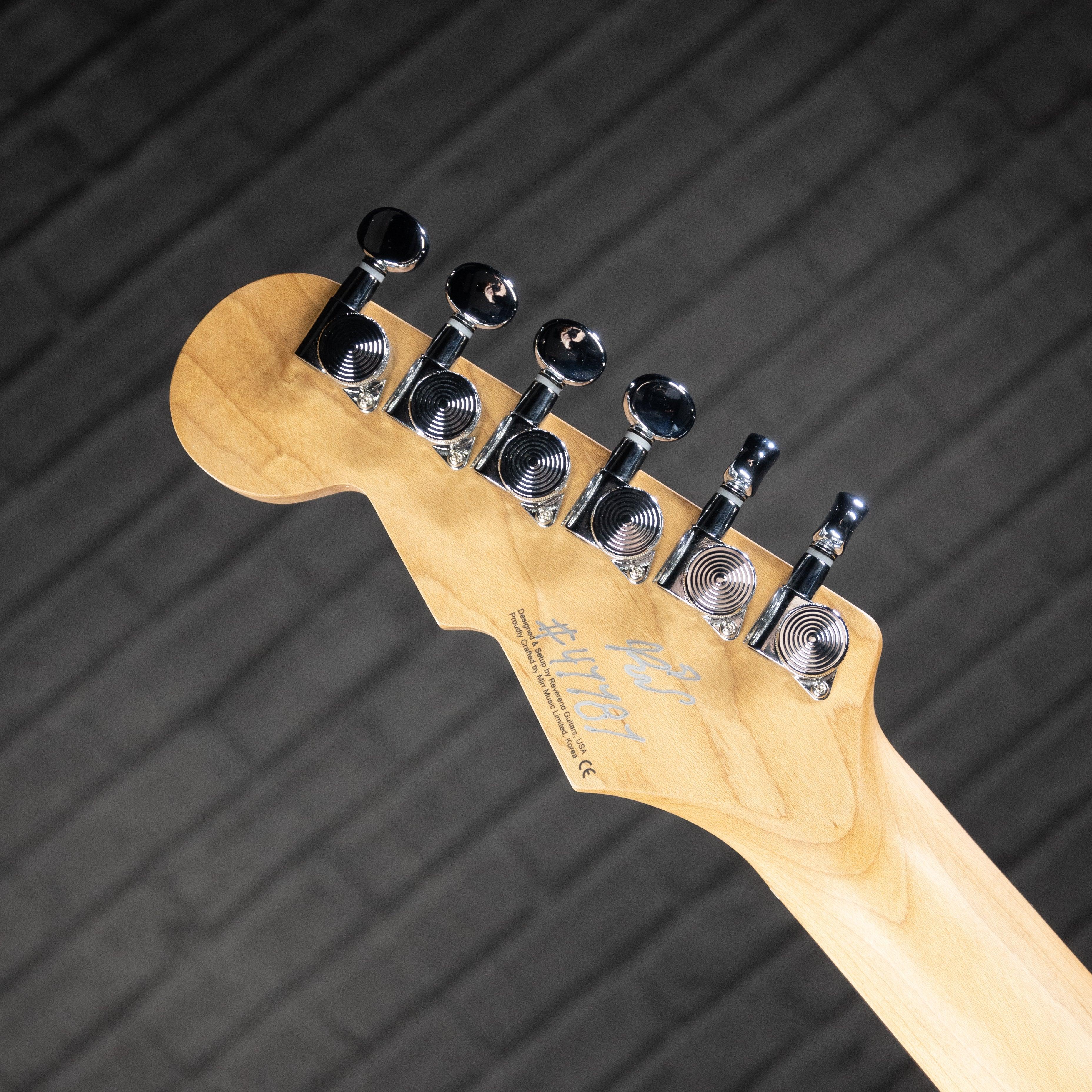 Reverend Descent RA Baritone (Red Burst) - Impulse Music Co.