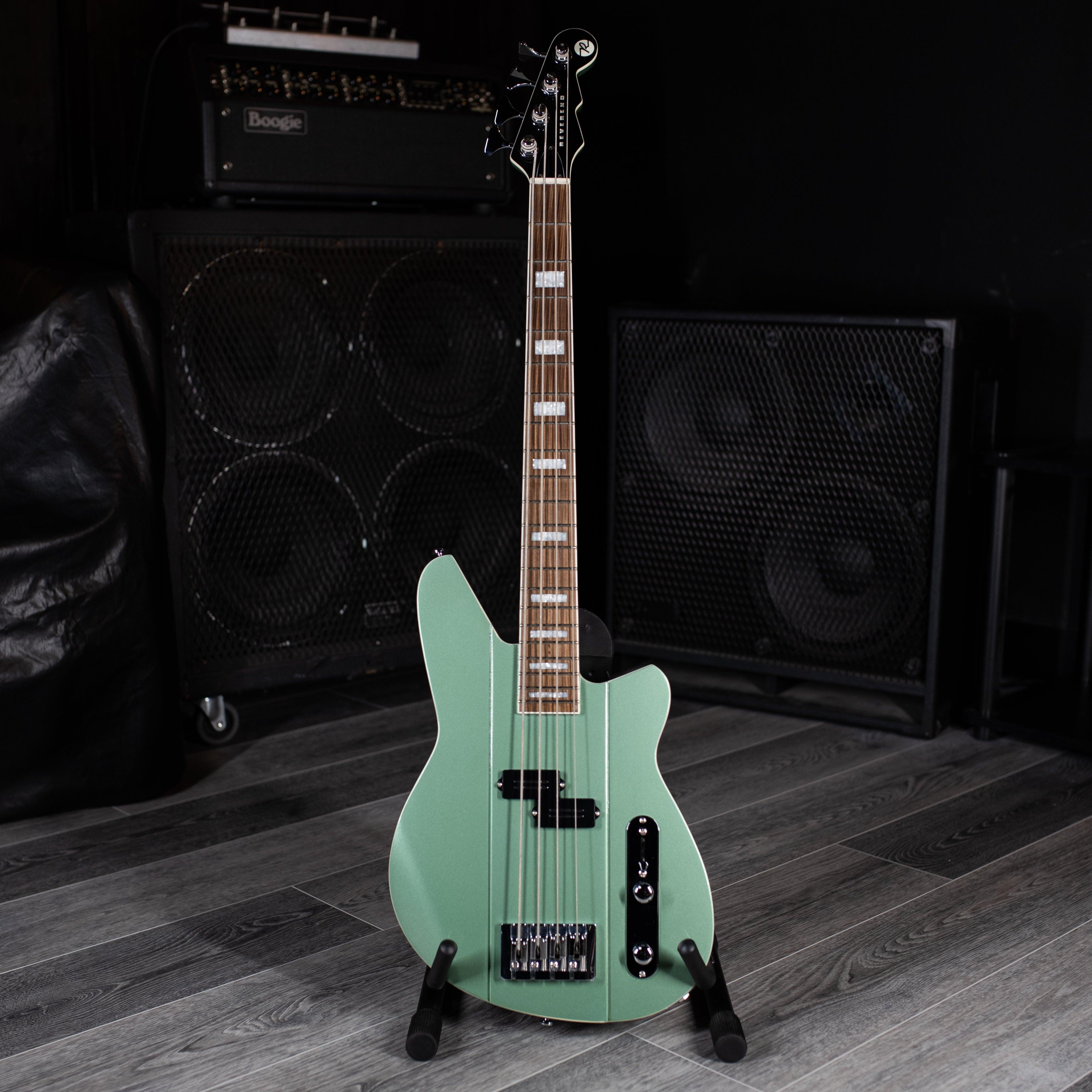 Reverend Sentinel Bass Metallic Alpine Green - Impulse Music Co.
