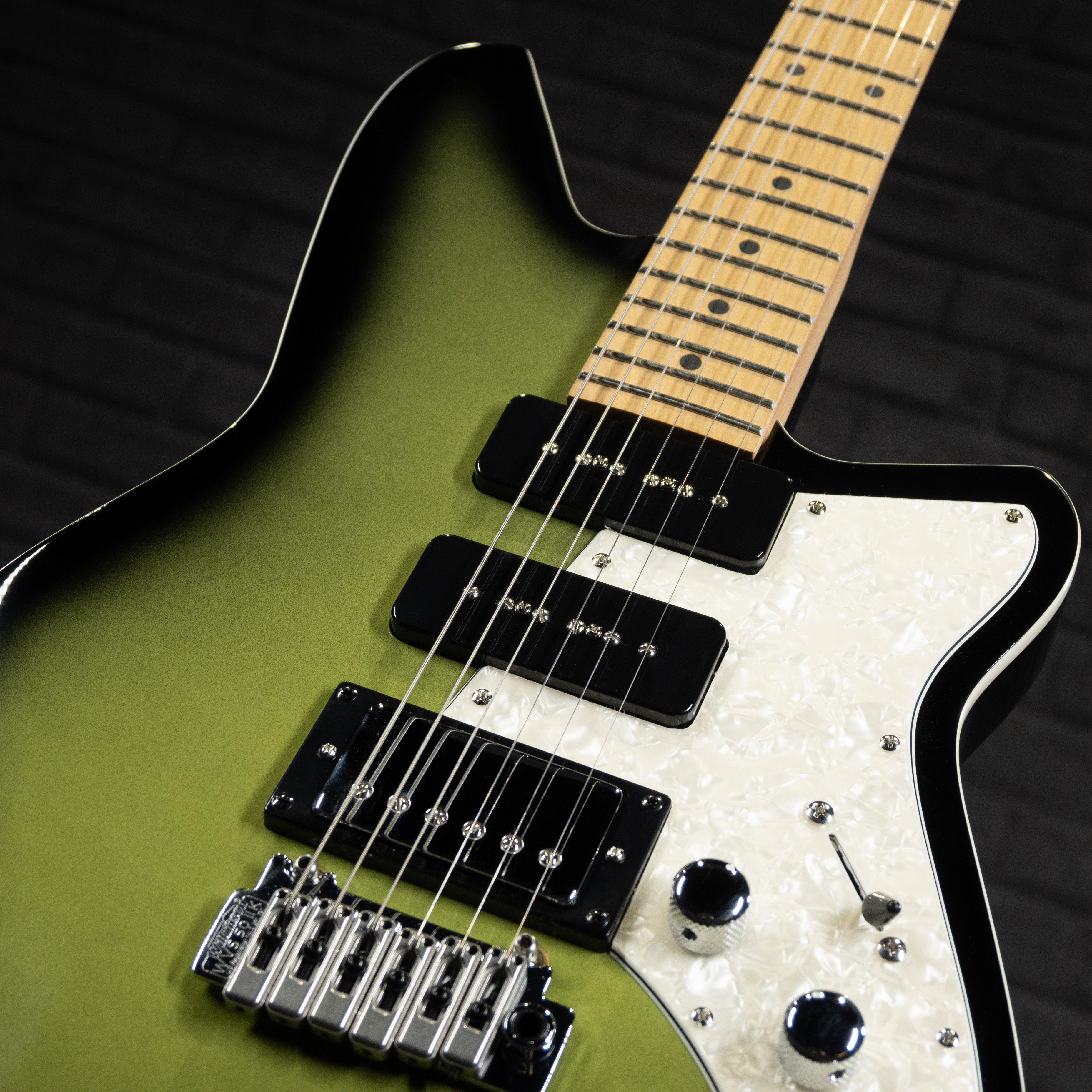 Reverend Six Gun HPP (Avocado Burst) - Impulse Music Co.