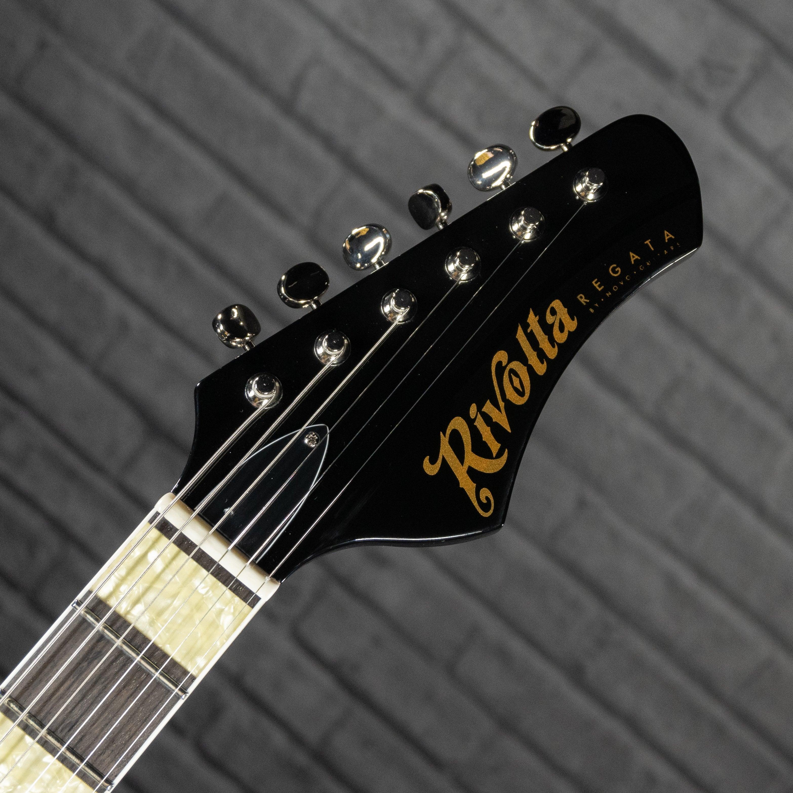 Rivolta Regata VII Semi-Hollow (Toro Black) - Impulse Music Co.