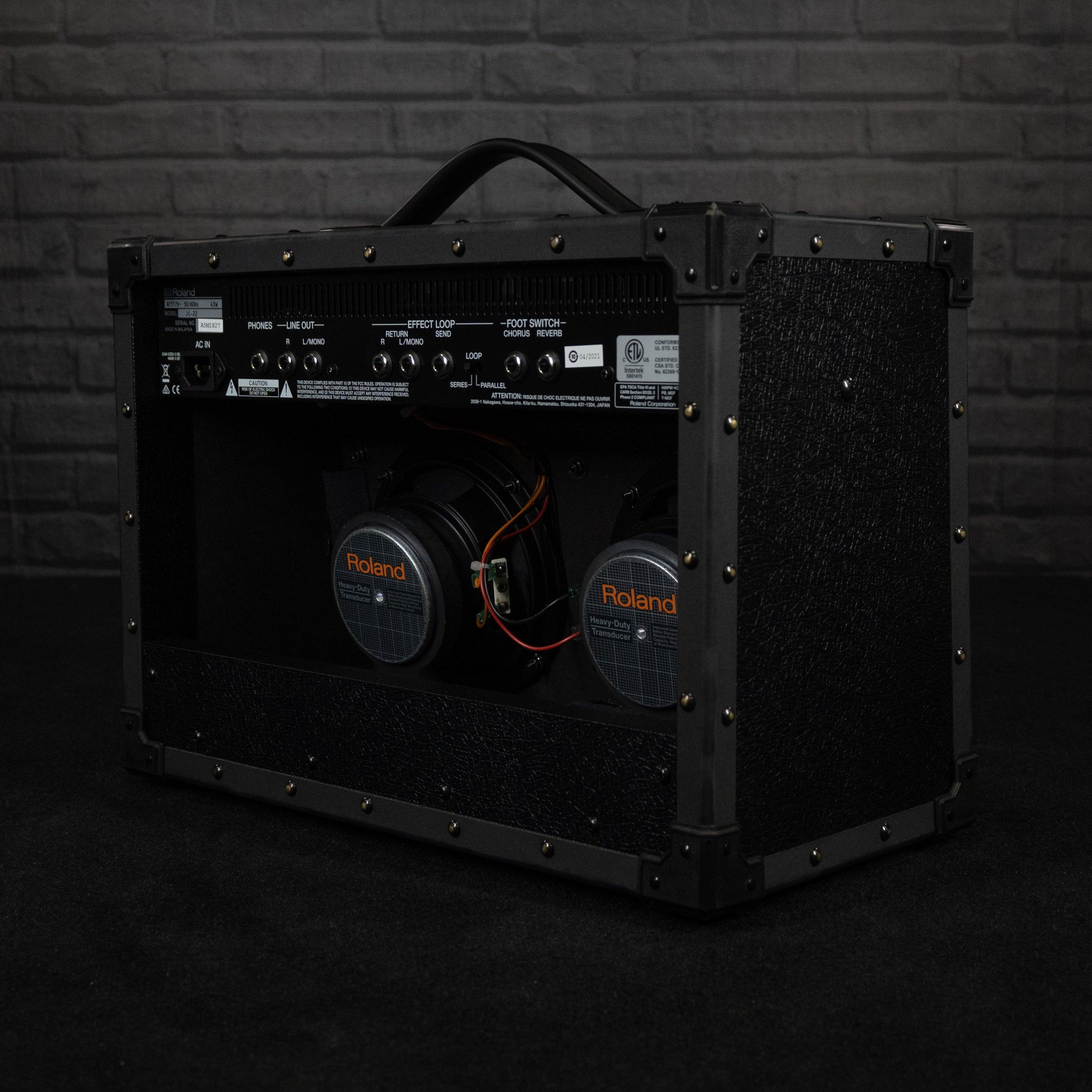Roland Jazz Chorus 22 Watt (JC22) Solid State Combo Amplifier - Impulse Music Co.