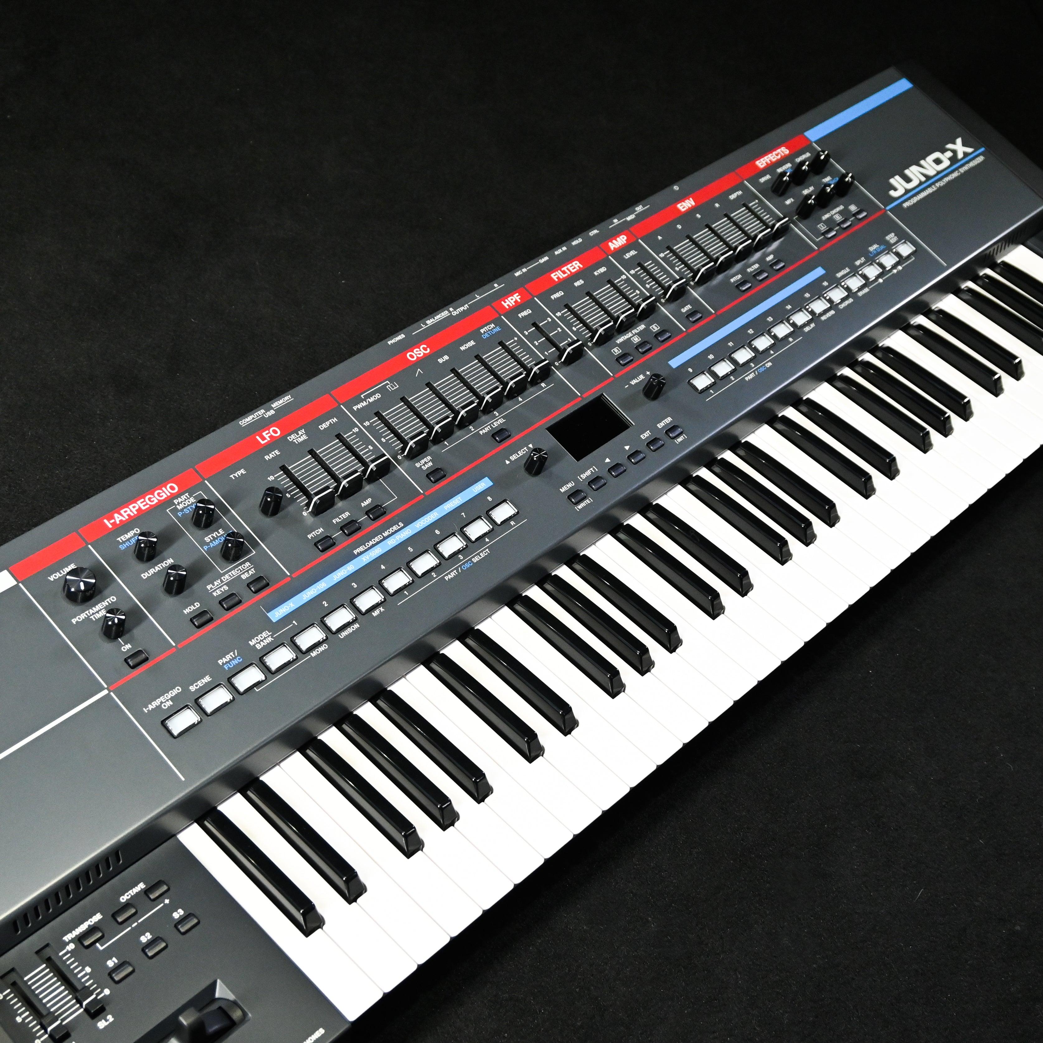 Roland Juno-X Programmable Polyphonic Synthesizer - Impulse Music Co.