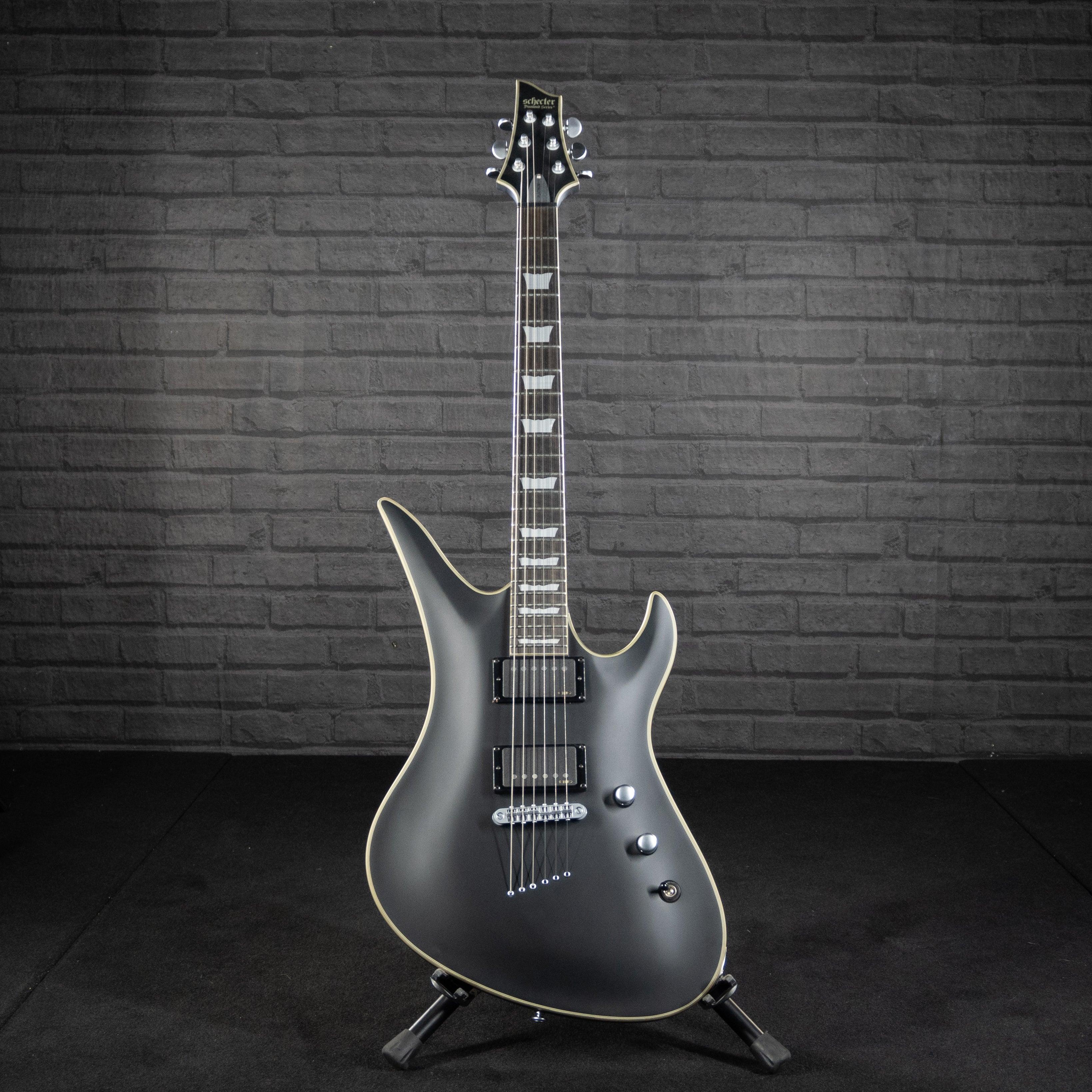 Schecter Avenger Prototype Electric Guitar (Satin Black) USED - Impulse Music Co.