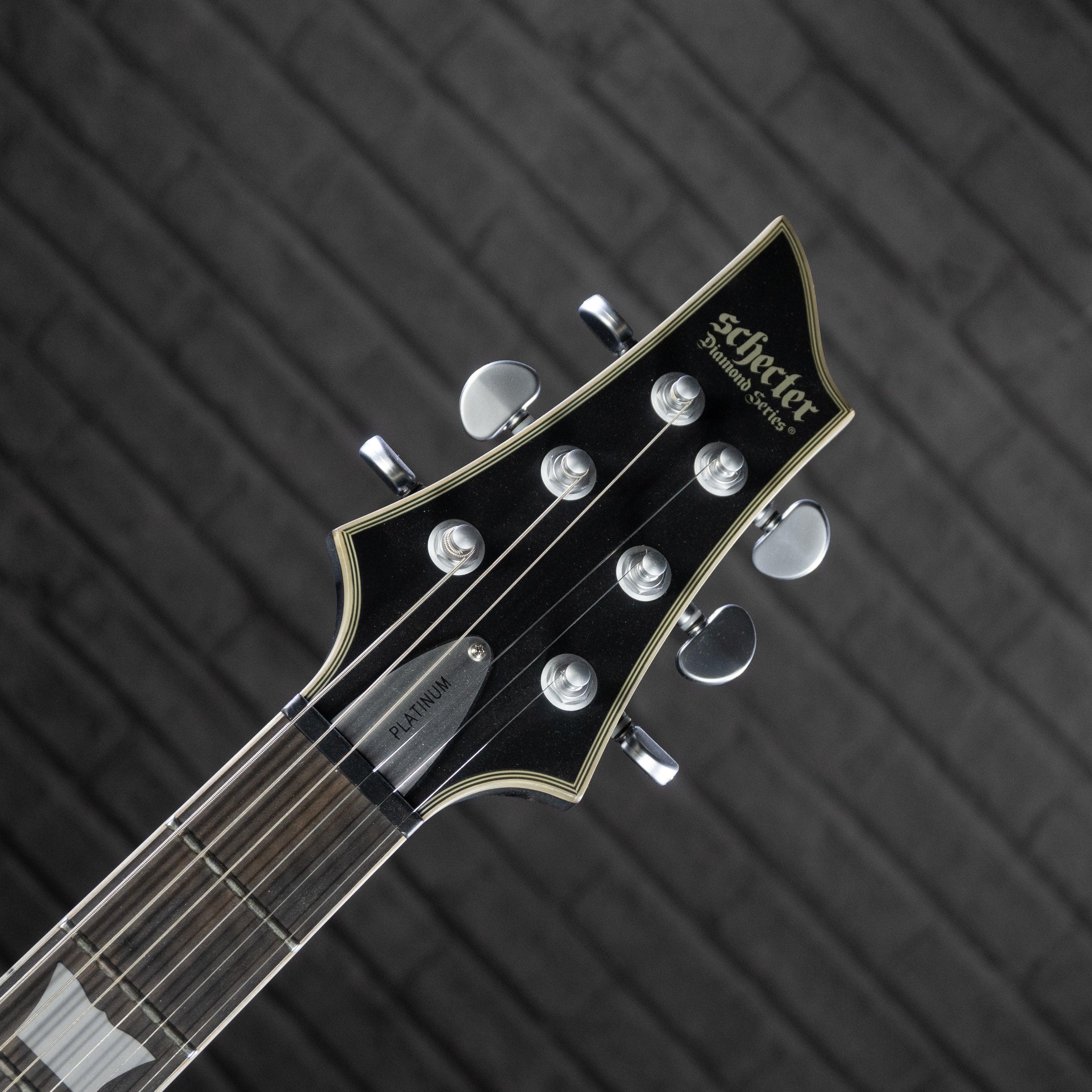 Schecter Avenger Prototype Electric Guitar (Satin Black) USED - Impulse Music Co.