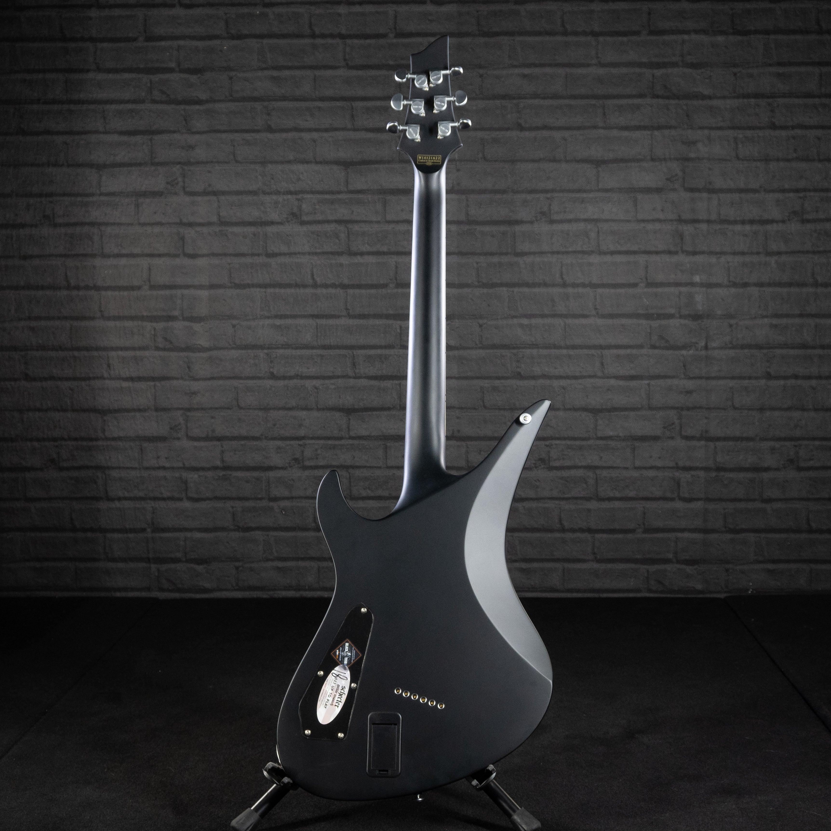 Schecter Avenger Prototype Electric Guitar (Satin Black) USED - Impulse Music Co.