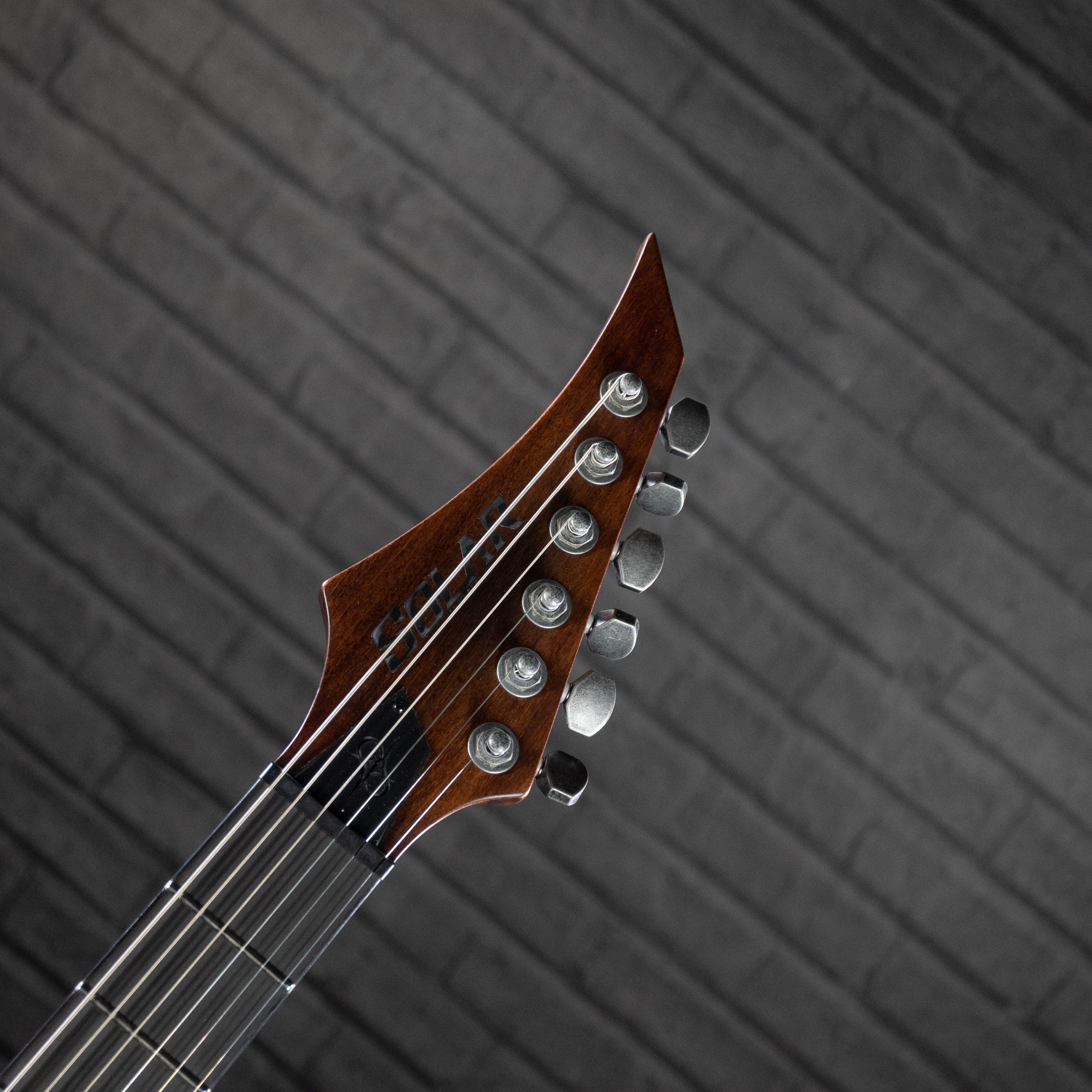 Solar Guitars T1.6D Electric Guitar (Aged Natural Matte) USED - Impulse Music Co.