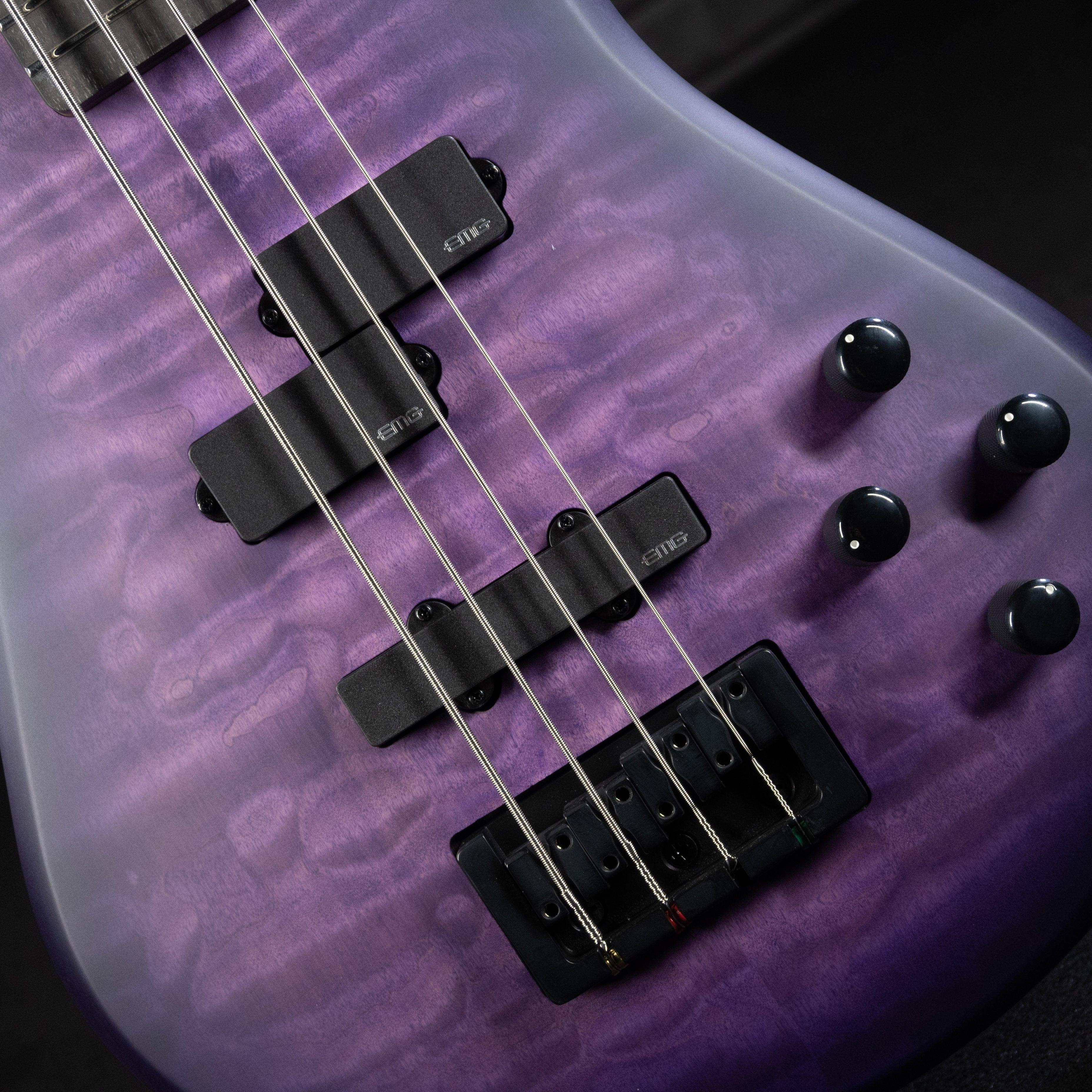 Spector NS Pulse 4 Bass Guitar (Ultra Violet Matte) - Impulse Music Co.