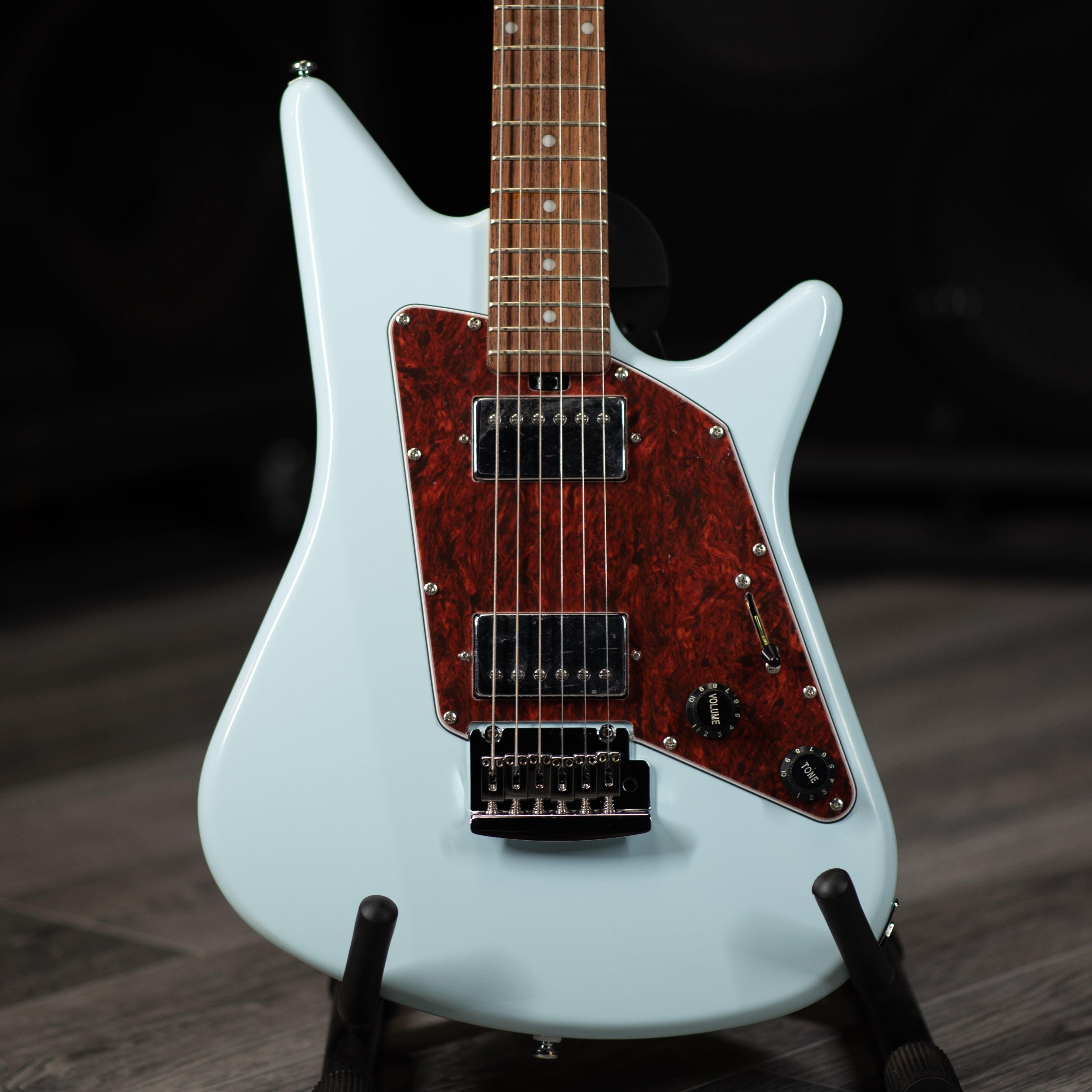 Sterling by Music Man Albert Lee Signature Guitar Daphne Blue - Impulse Music Co.