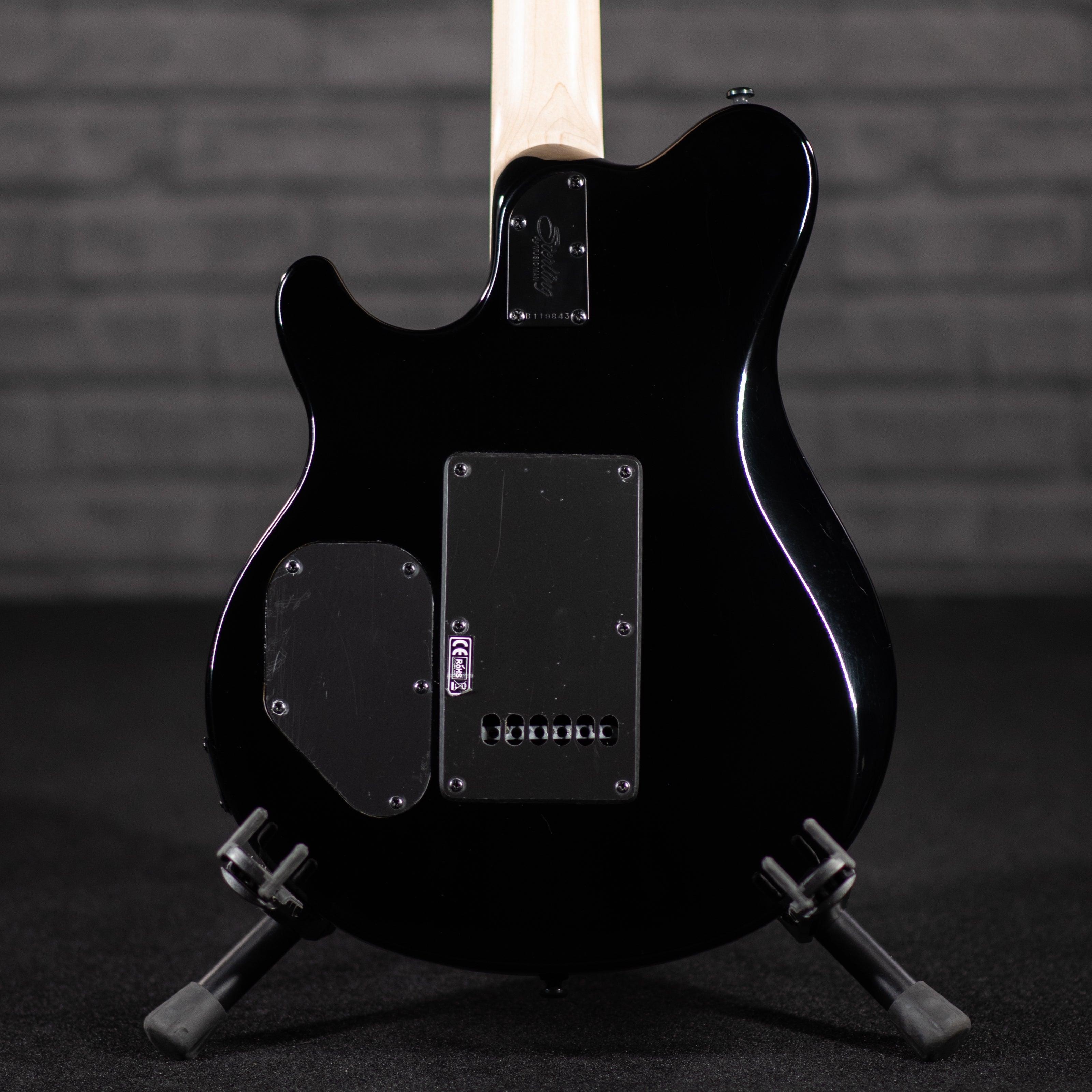 Sterling by Music Man Axis Electric Guitar (Black Gloss) - Impulse Music Co.