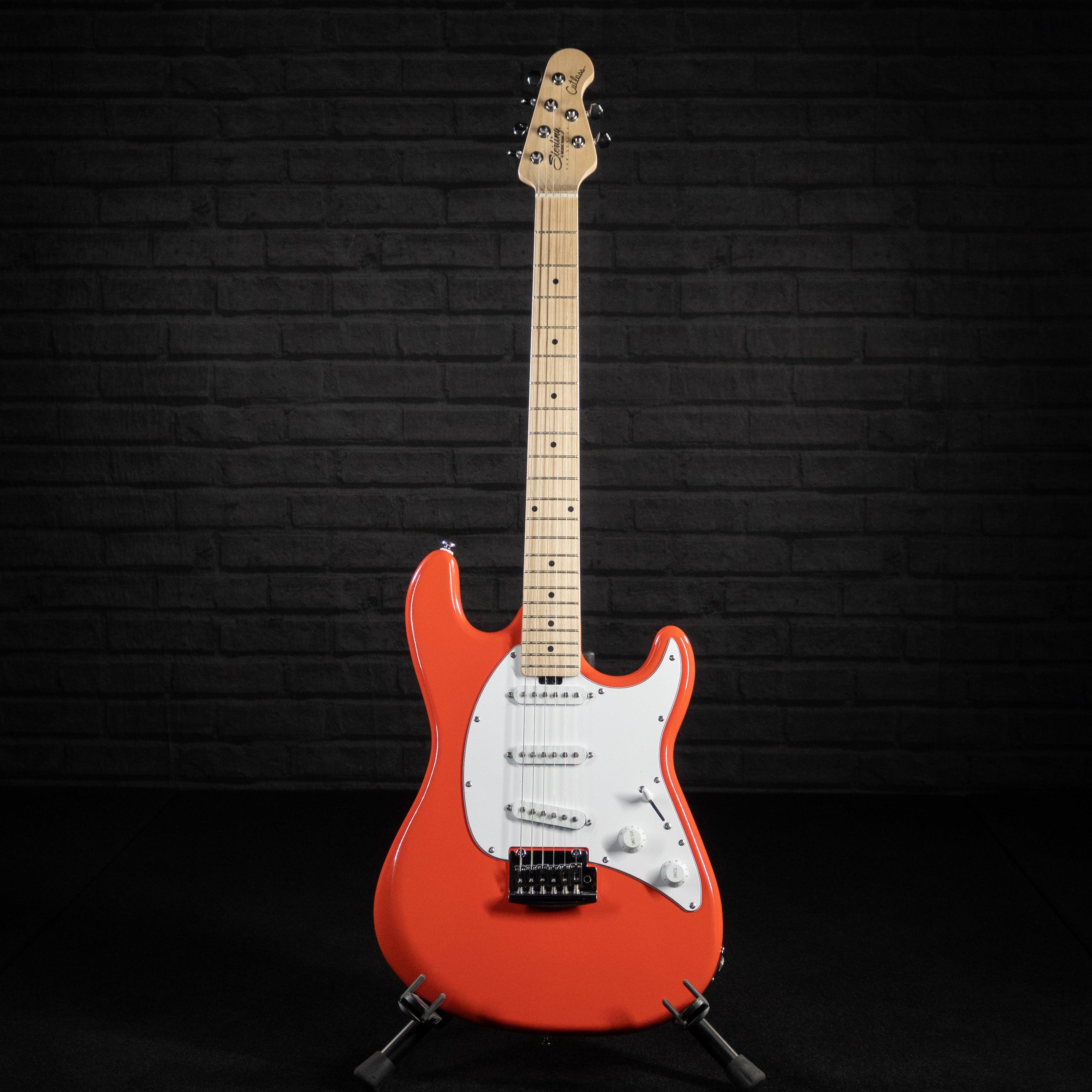 Sterling by Music Man Cutlass CT30SSS (Fiesta Red) - Impulse Music Co.