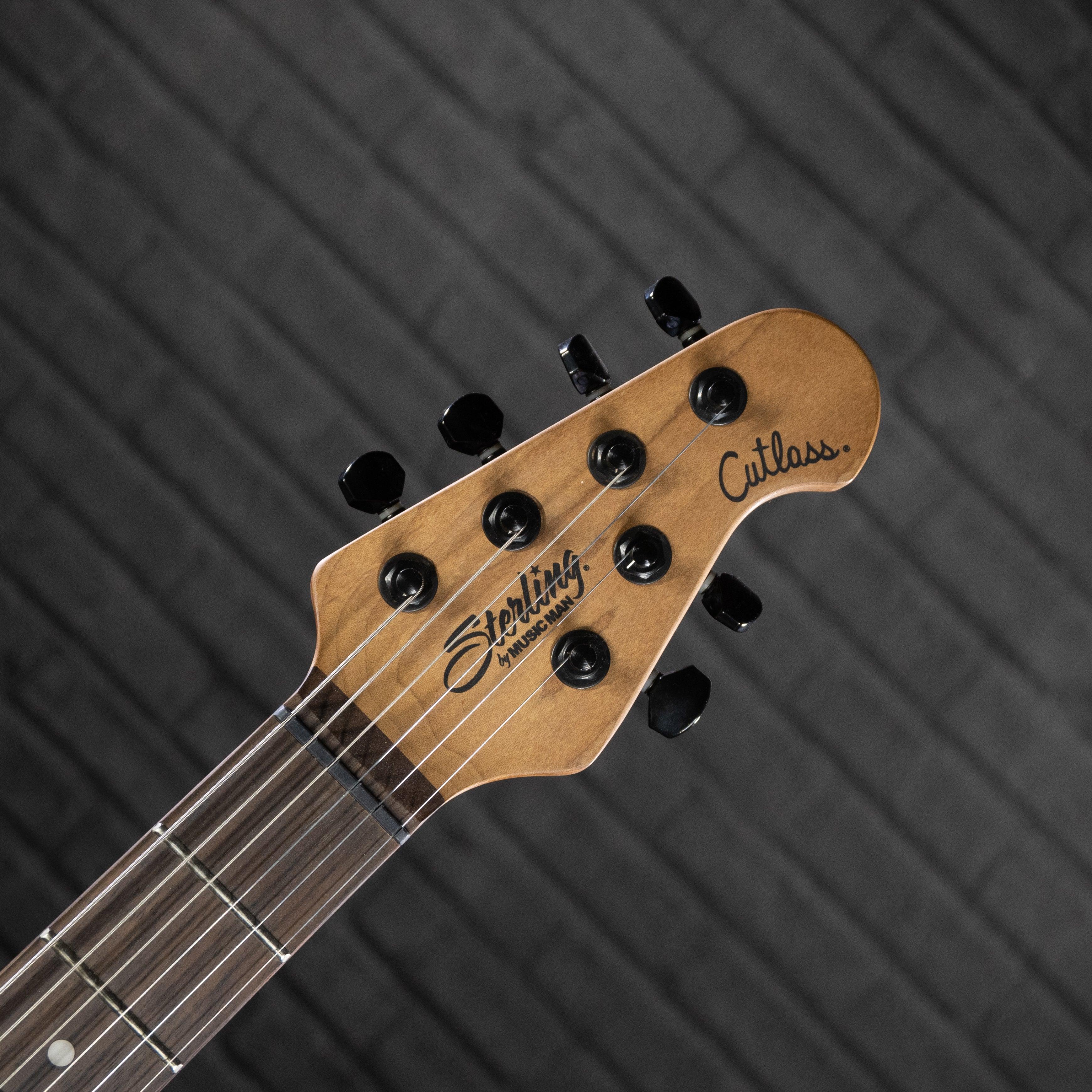Sterling by Music Man Richardson6 6-String Electric Guitar (Natural Poplar Burl Burst) B-STOCK - Impulse Music Co.