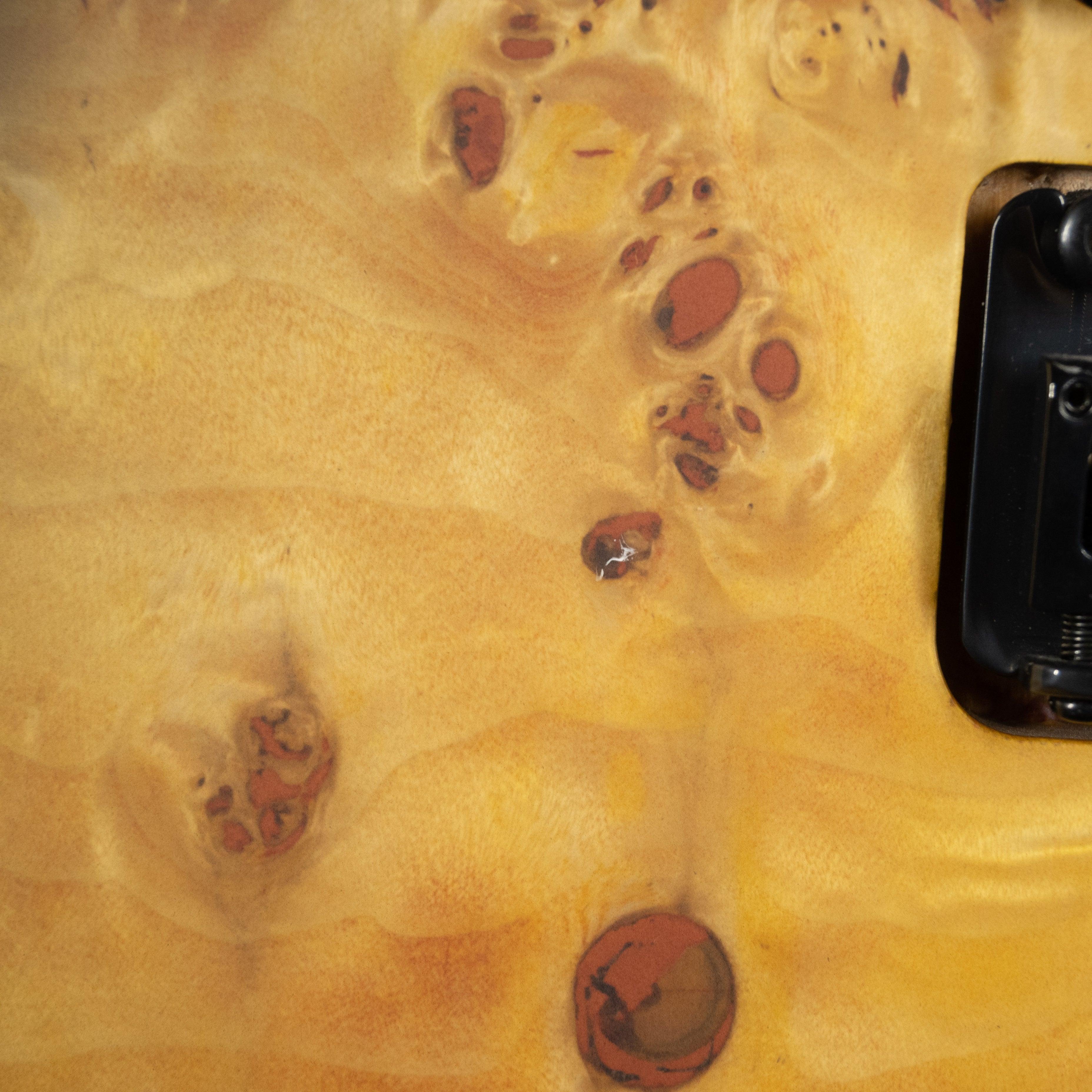 Sterling by Music Man Richardson6 6-String Electric Guitar (Natural Poplar Burl Burst) B-STOCK - Impulse Music Co.