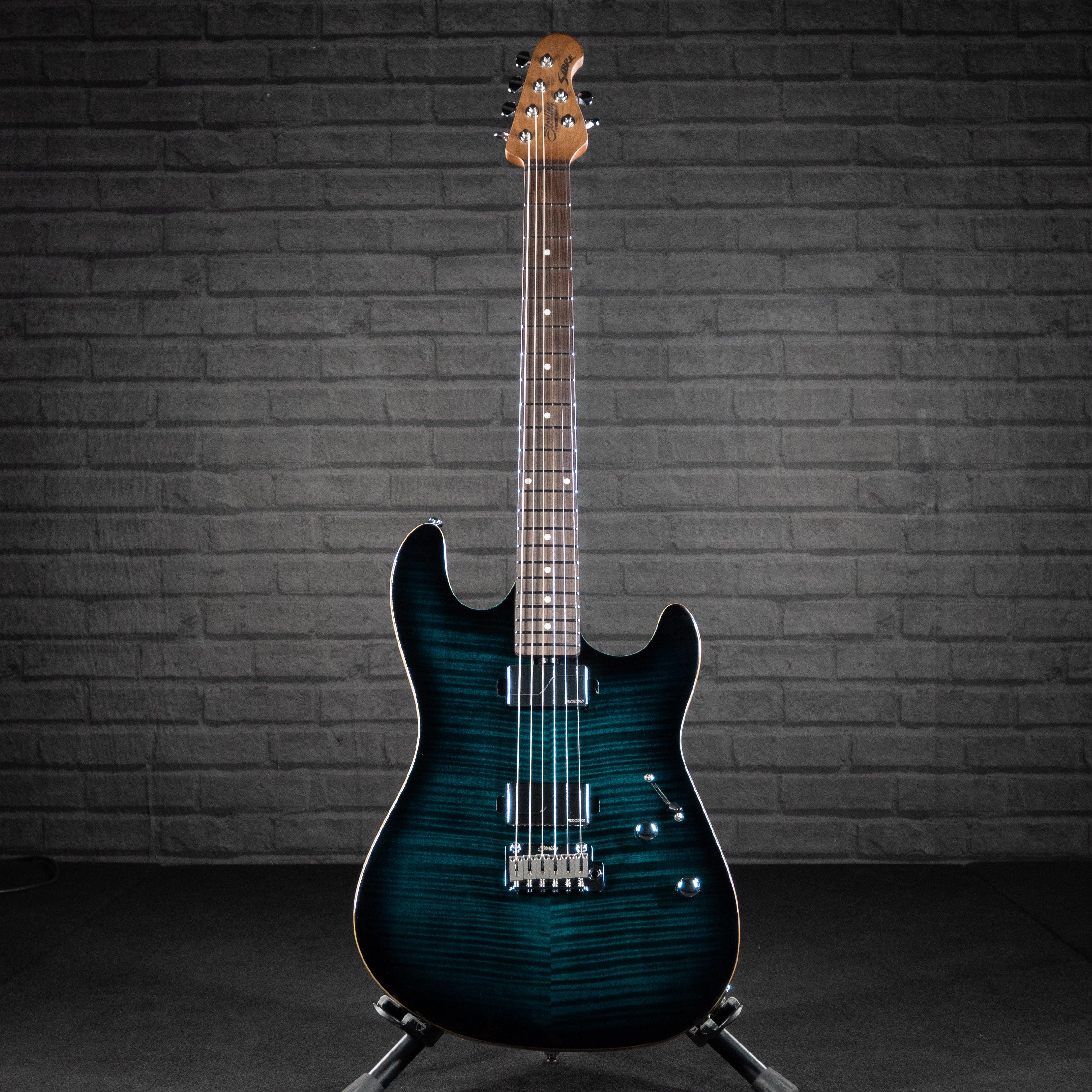 Sterling by Music Man Sabre Electric Guitar (Deep Blue Burst) - Impulse Music Co.