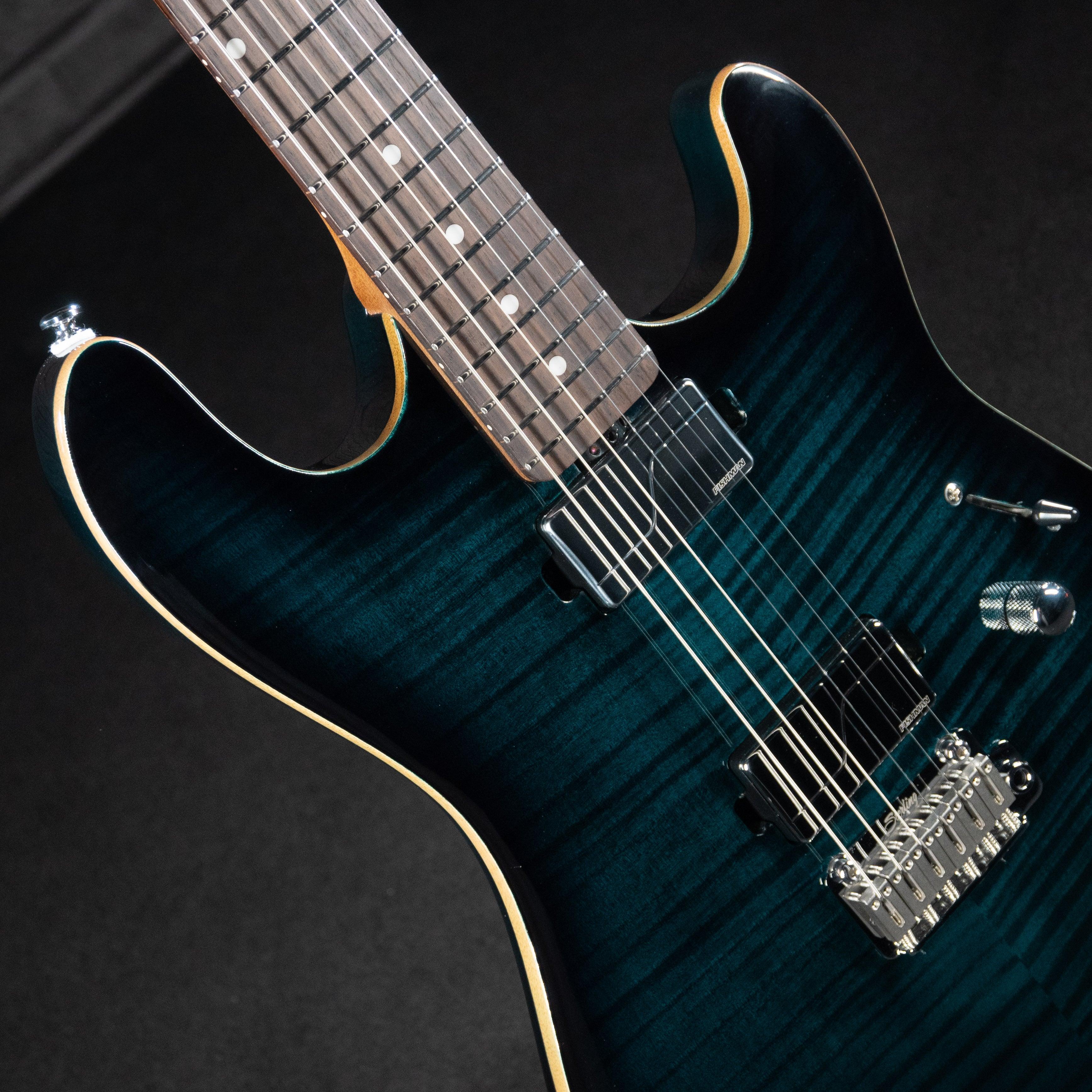 Sterling by Music Man Sabre Electric Guitar (Deep Blue Burst) - Impulse Music Co.