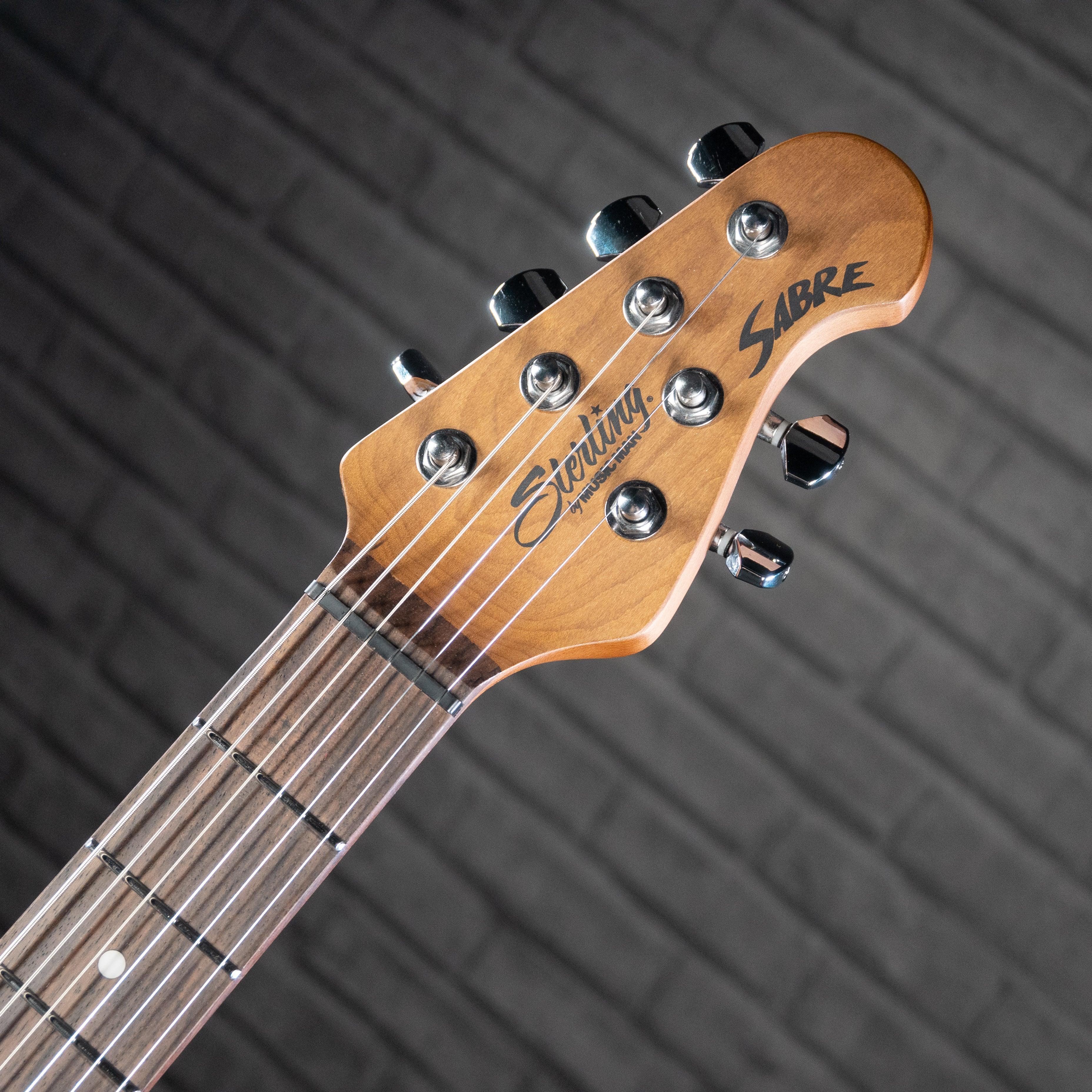 Sterling by Music Man Sabre Electric Guitar (Deep Blue Burst) - Impulse Music Co.