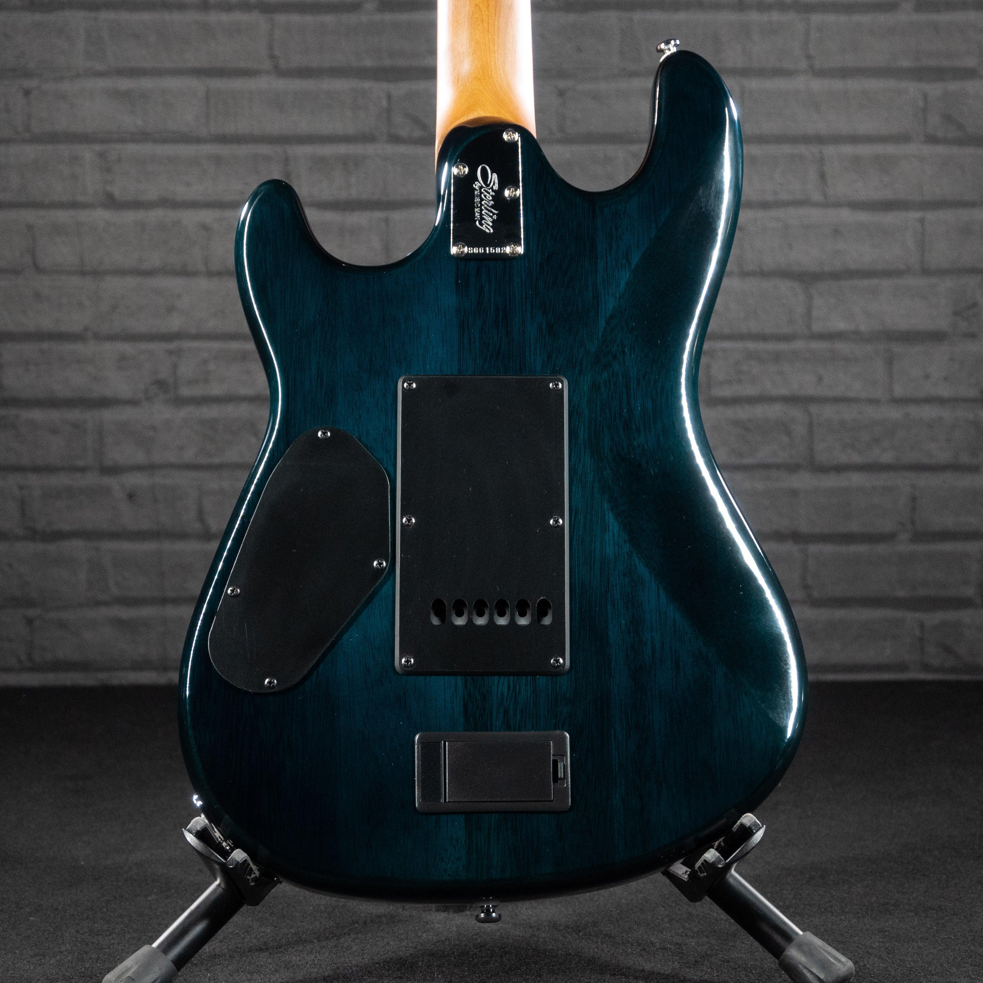 Sterling by Music Man Sabre Electric Guitar (Deep Blue Burst) - Impulse Music Co.