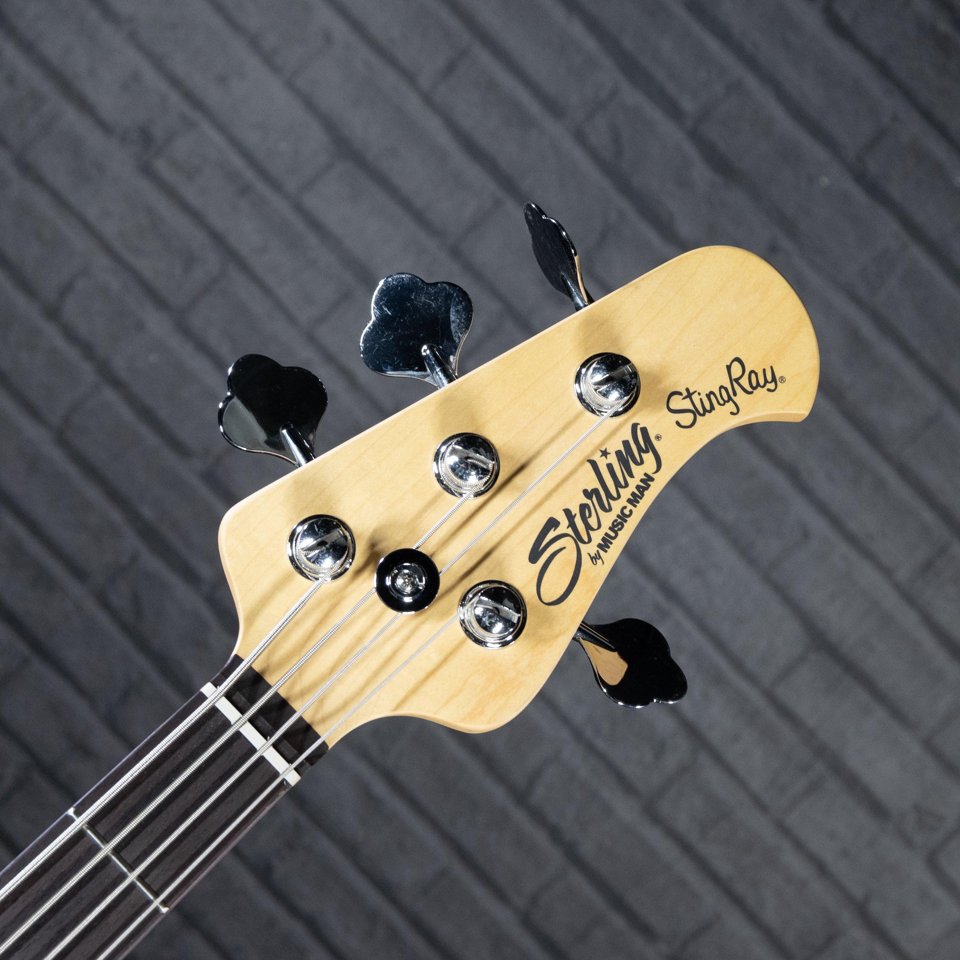 Sterling by Music Man StingRay Classic Ray24 Electric Bass Guitar (Toluca Lake Blue) - Impulse Music Co.