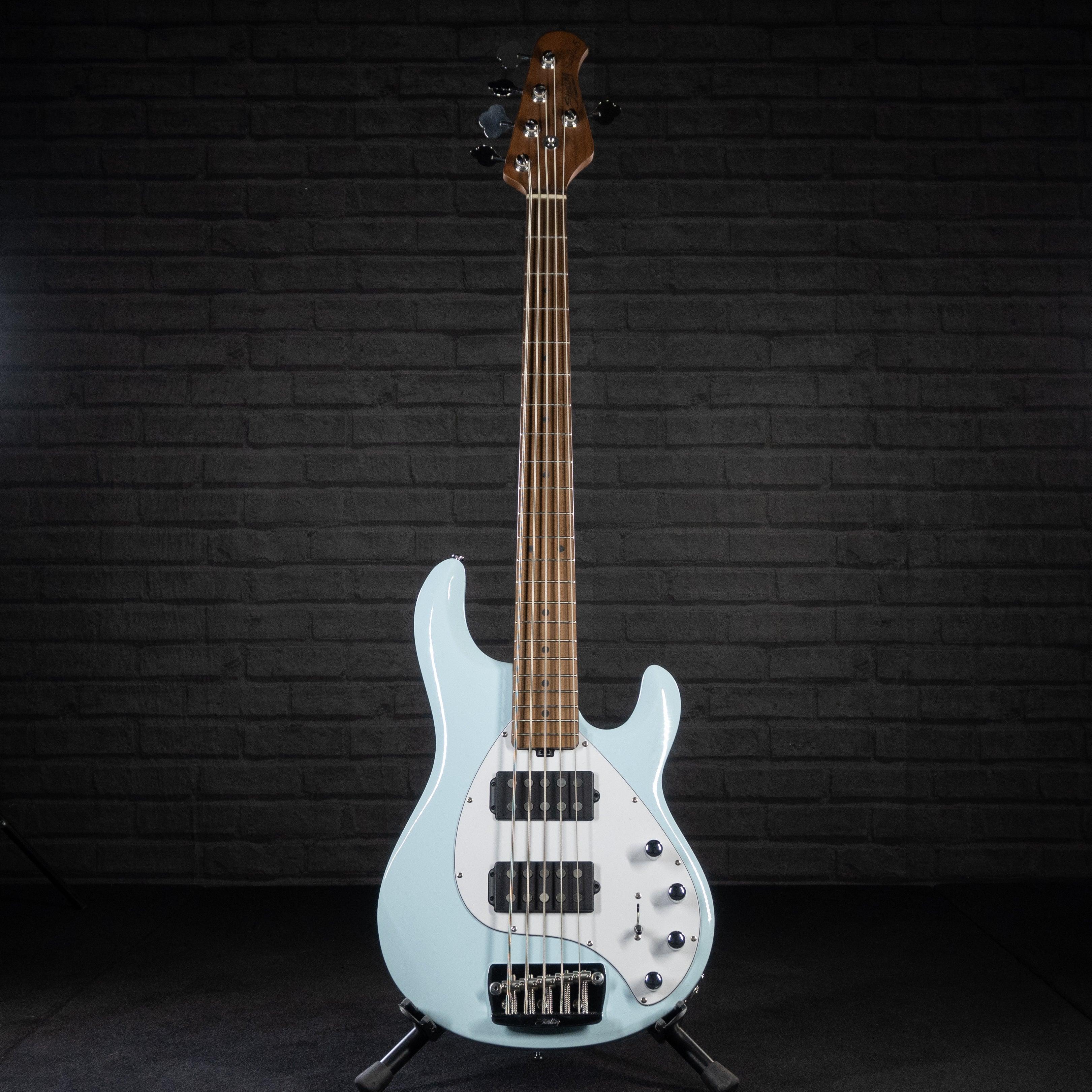 Sterling by Music Man StingRay RAY35HH (Daphne Blue) - Impulse Music Co.