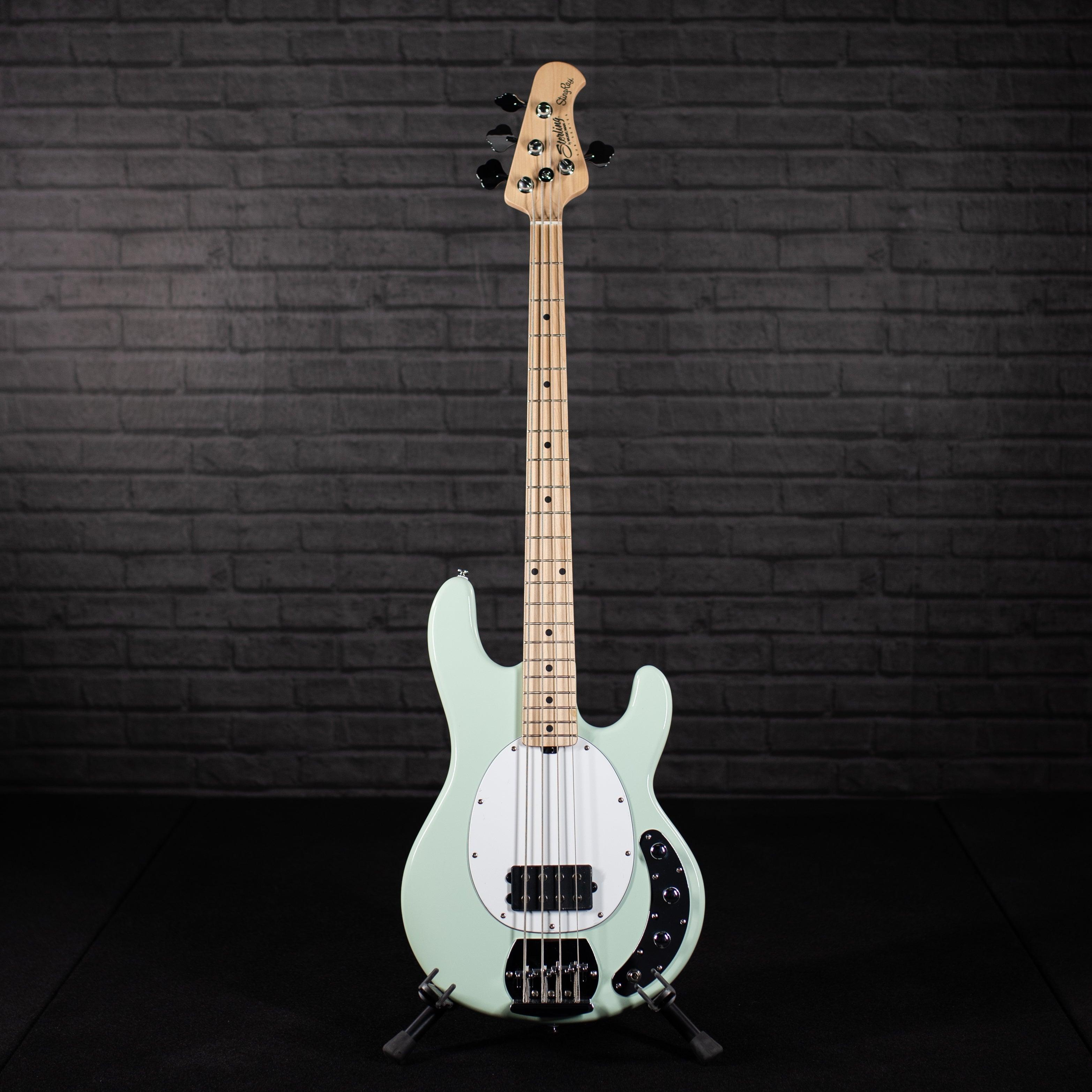 Sterling by Music Man StingRay RAY4 Electric Bass Guitar (Mint Green) - Impulse Music Co.