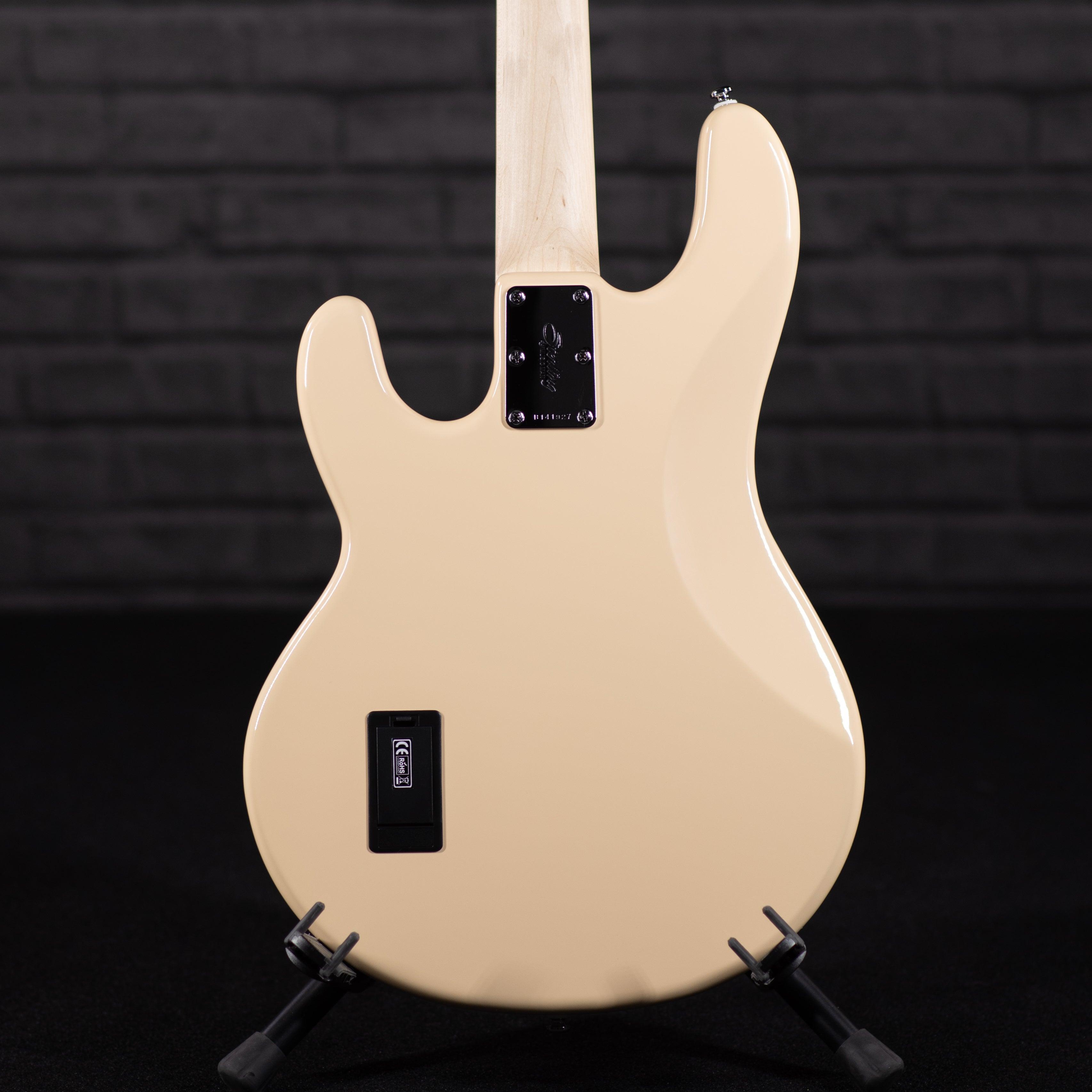 Sterling by Music Man StingRay RAY4 (Vintage Cream) - Impulse Music Co.