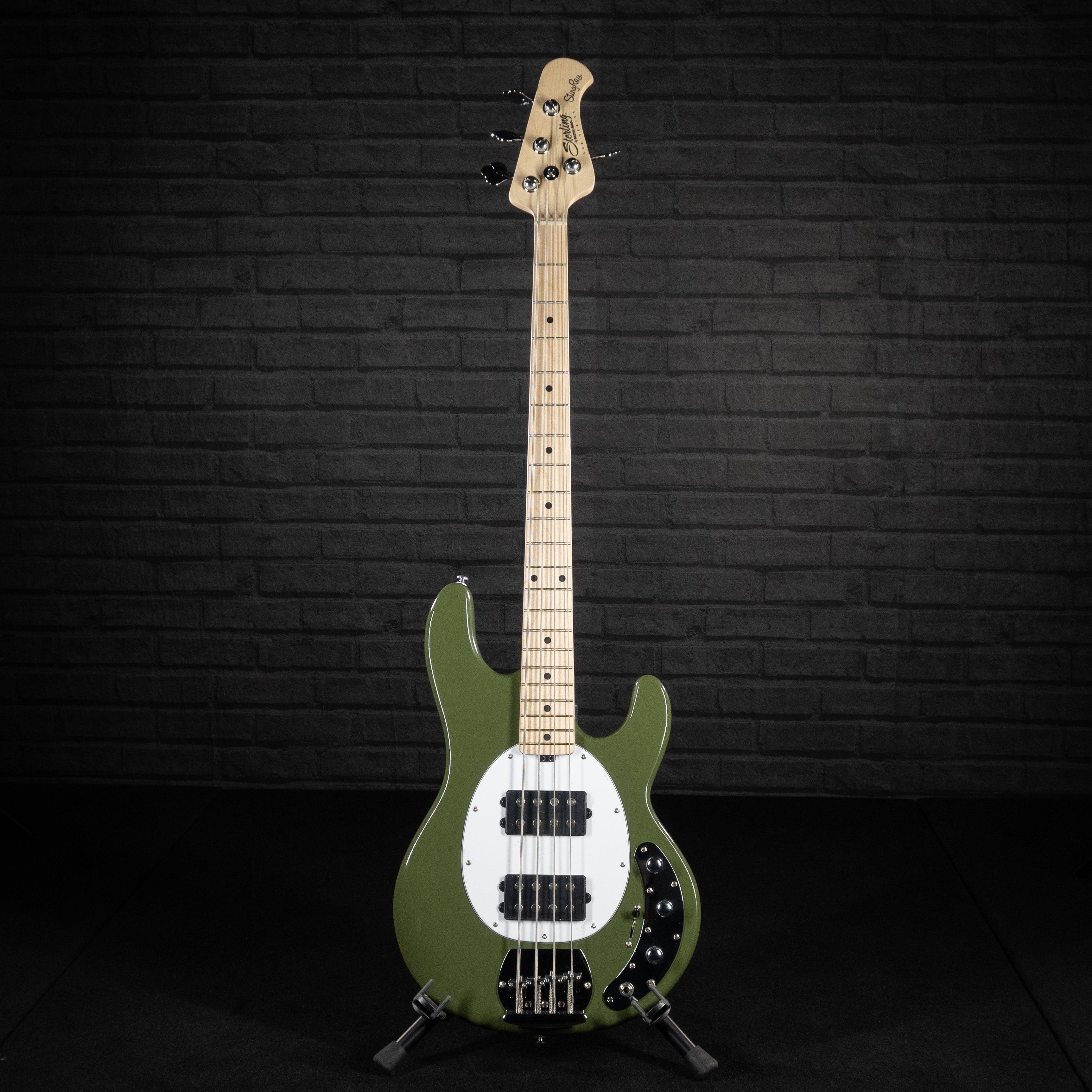 Sterling by Music Man StingRay RAY4HH (Olive) - Impulse Music Co.