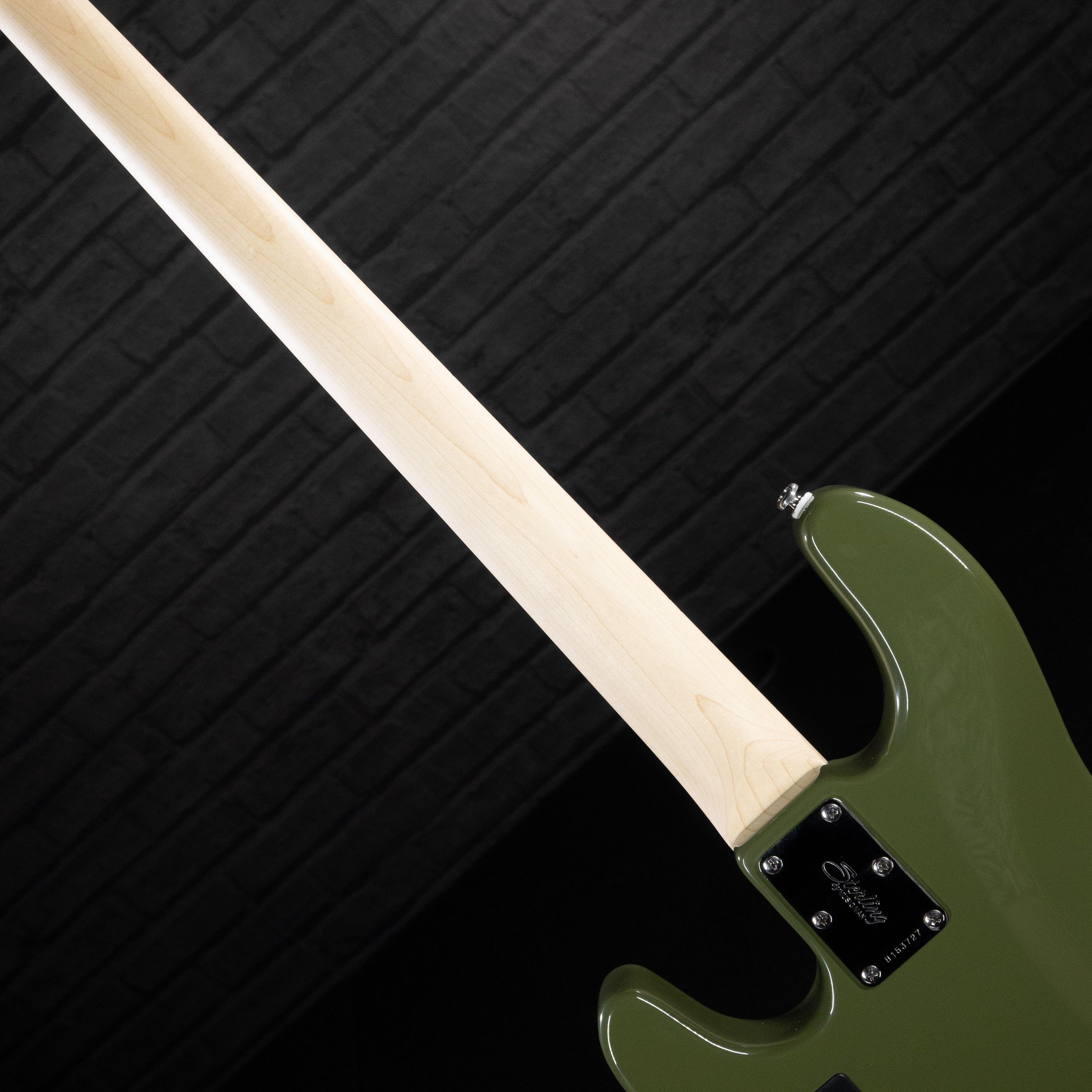 Sterling by Music Man StingRay RAY4HH (Olive) - Impulse Music Co.