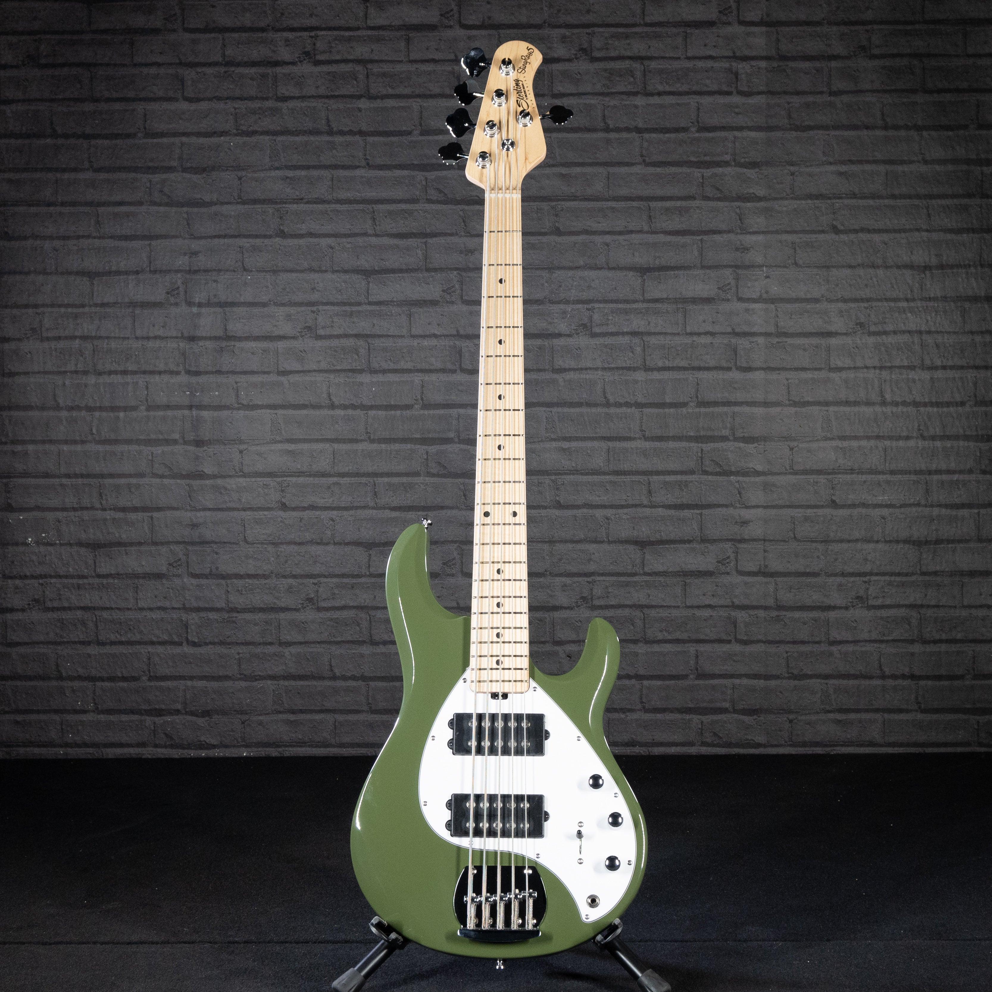 Sterling by Music Man StingRay Ray5HH (Olive) - Impulse Music Co.